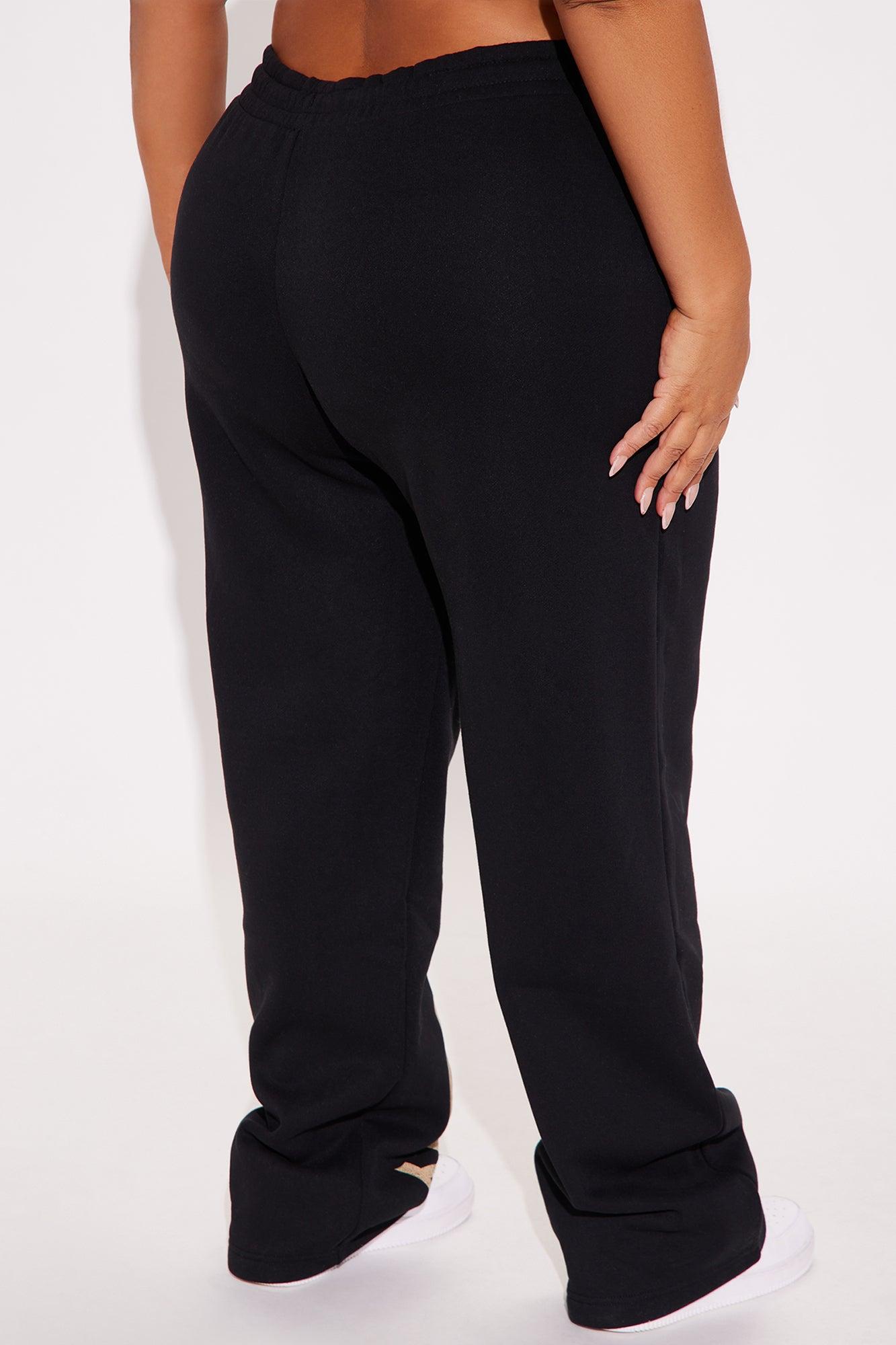 Von Dutch Vintage Wide Leg Pant - Black Product Image