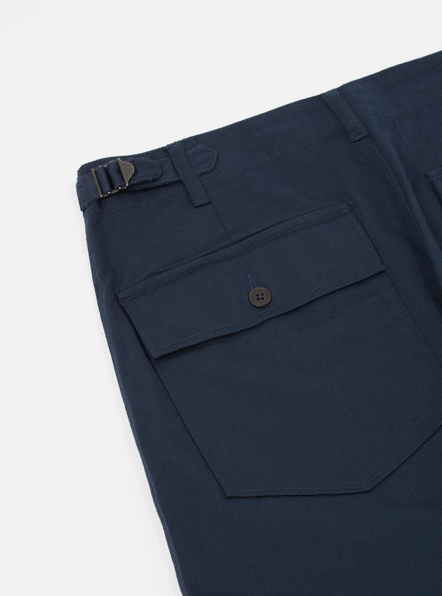 Navy Twill Fatigue Pant Product Image