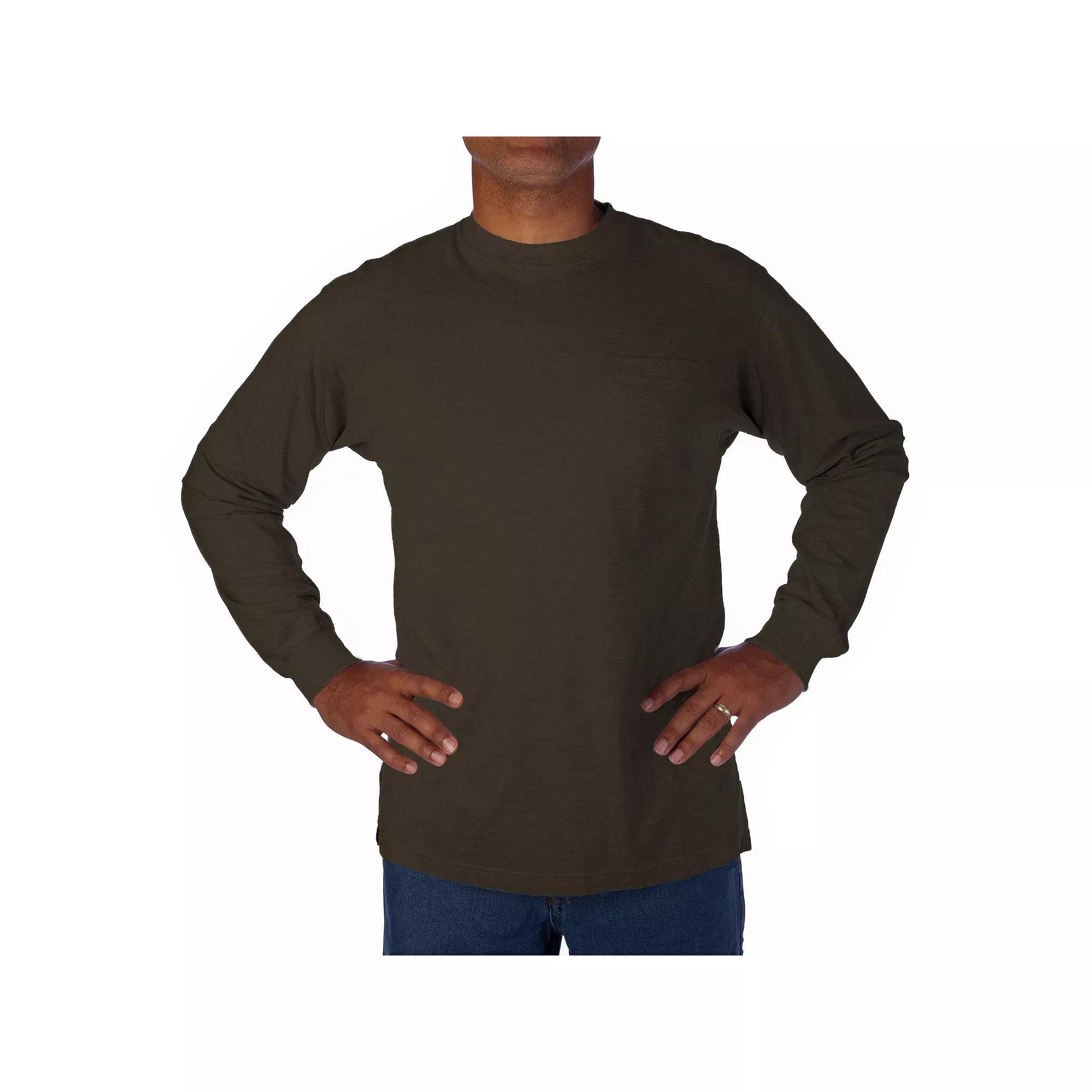 Men's Smith's Workwear Extended-Tail Pocket Tee,  Product Image