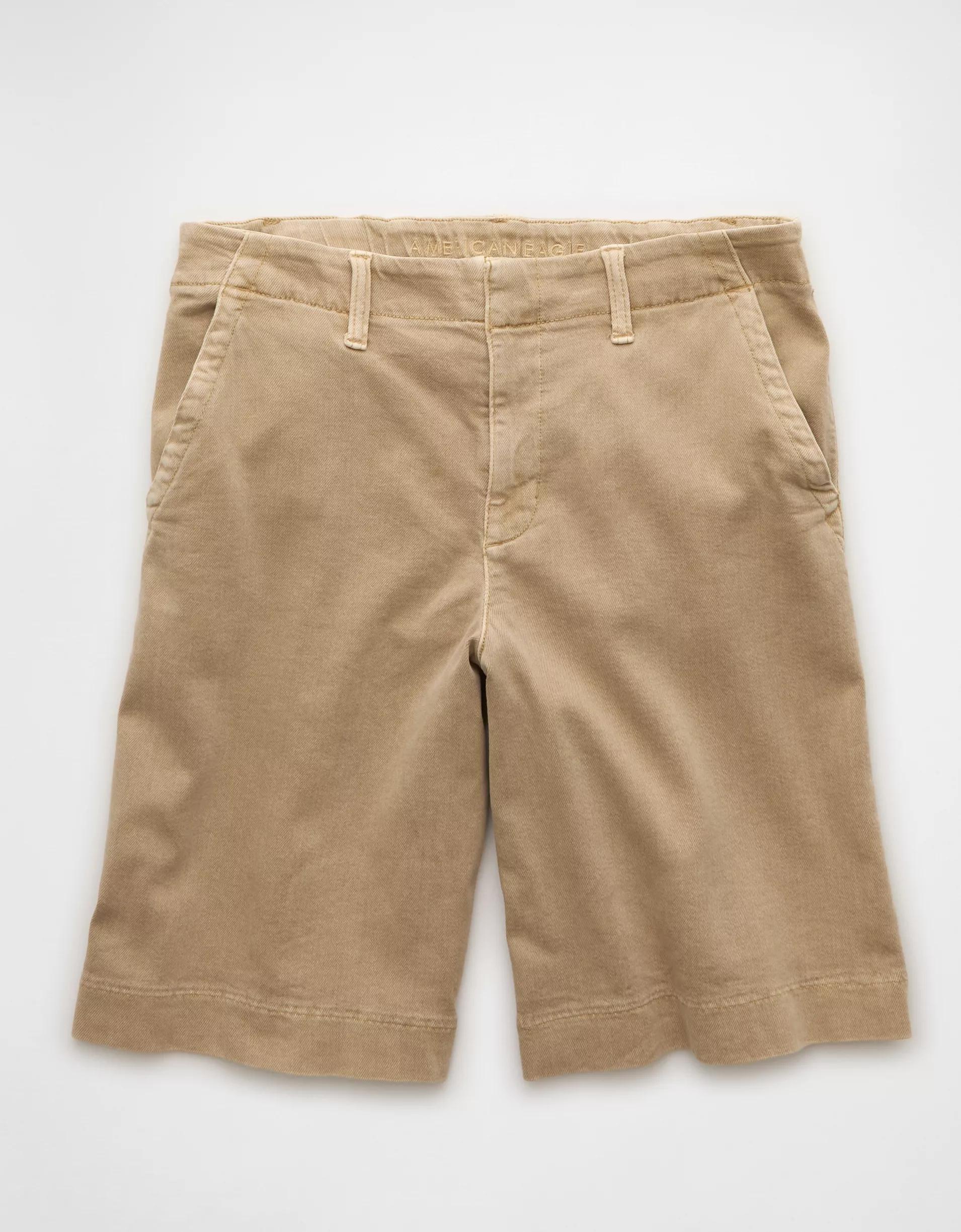 AE 11" Stretch High-Waisted Trouser Short Product Image