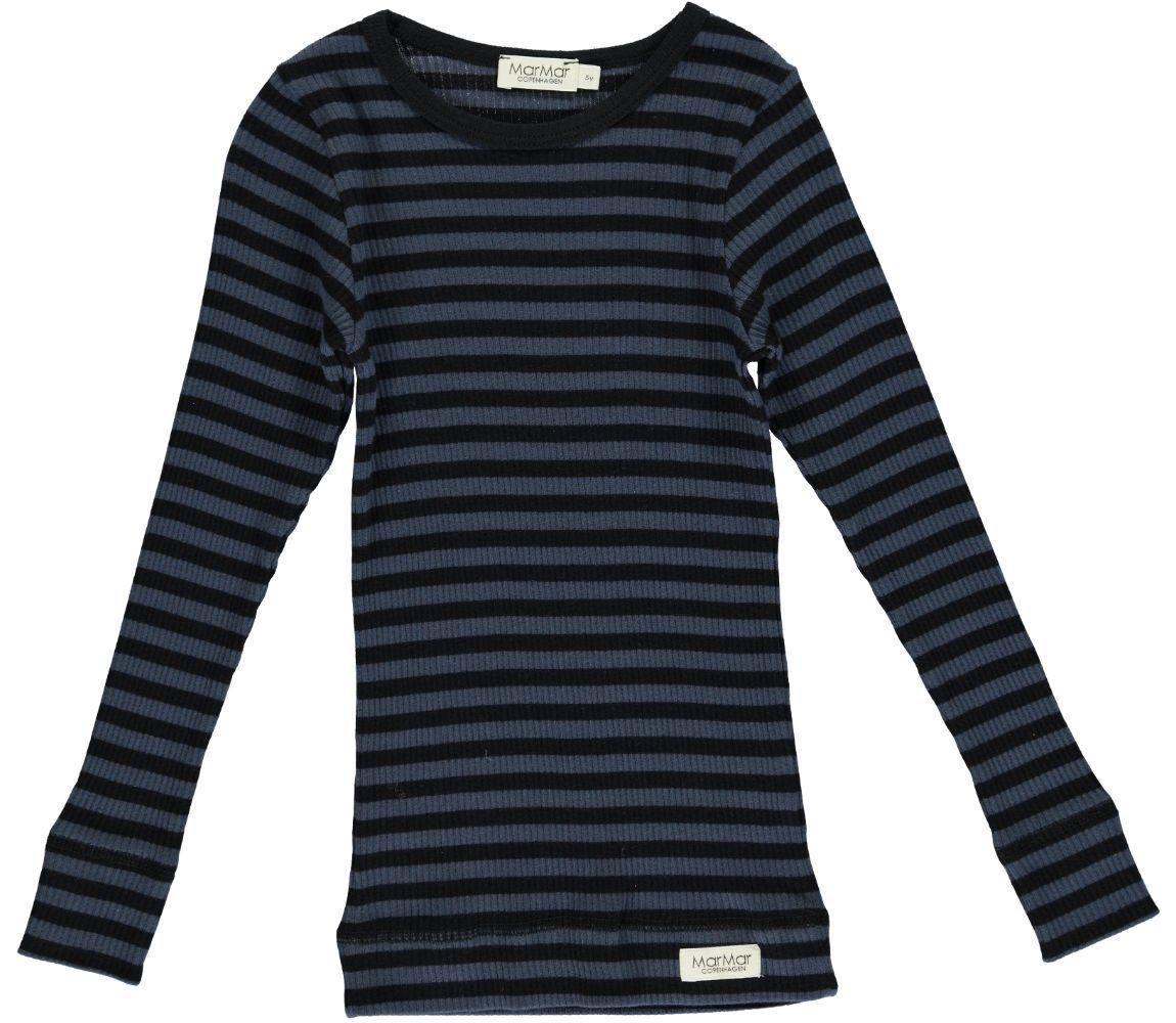 MarMar Striped Ribbed Long Sleeve Shirt Product Image