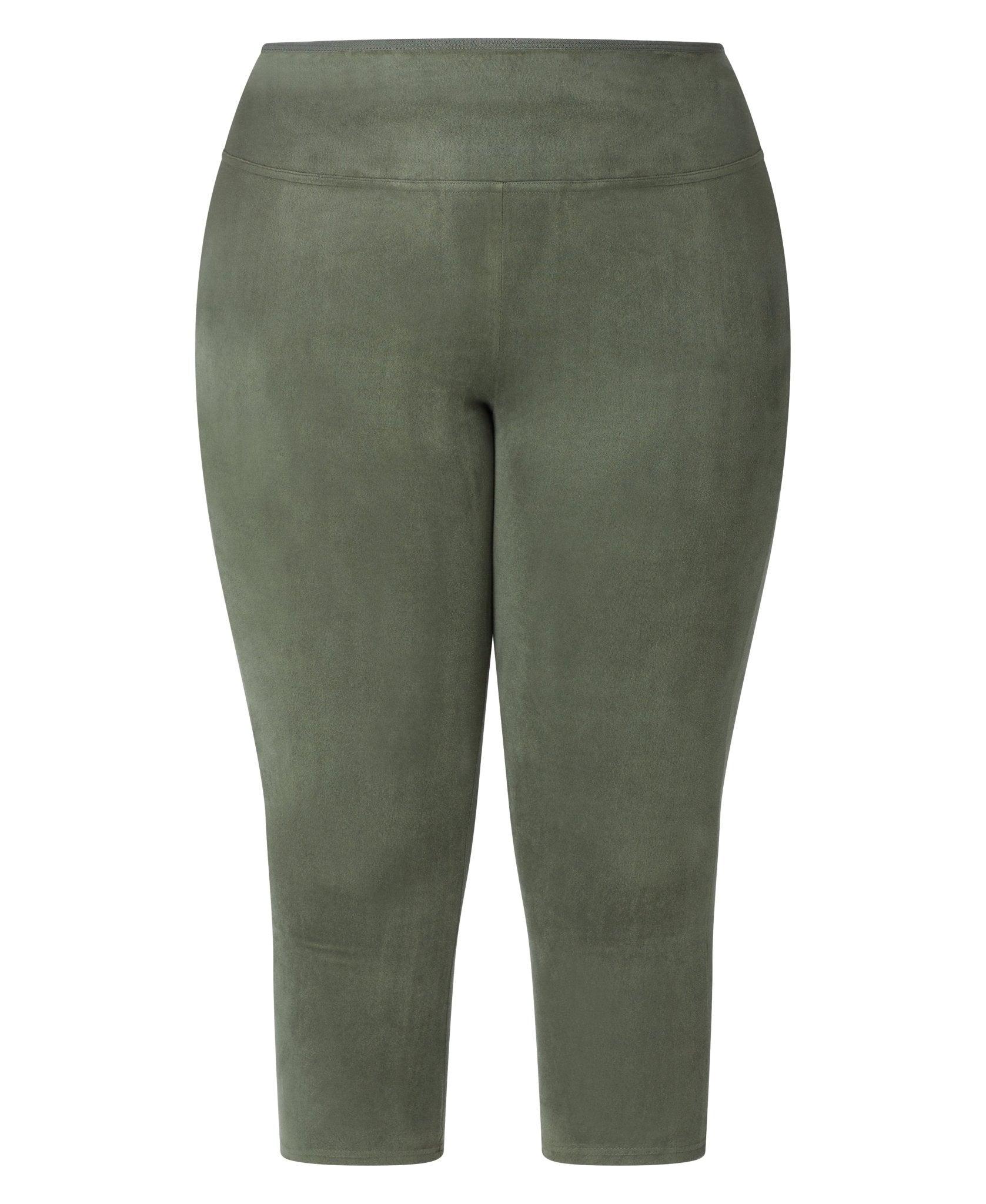 Roz & Ali Tummy Control Faux Suede - Plus Product Image