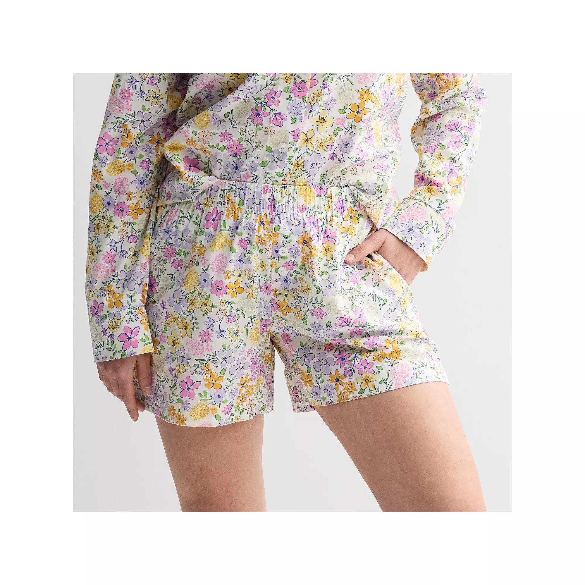 Women's Sonoma Goods For Life® Woven Sleep Shorts,  Product Image