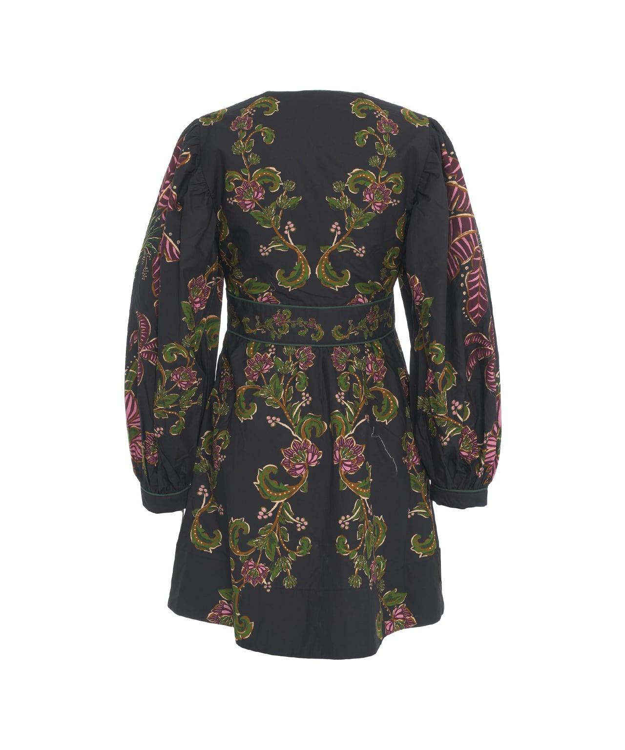 Mini dress with floral pattern Product Image