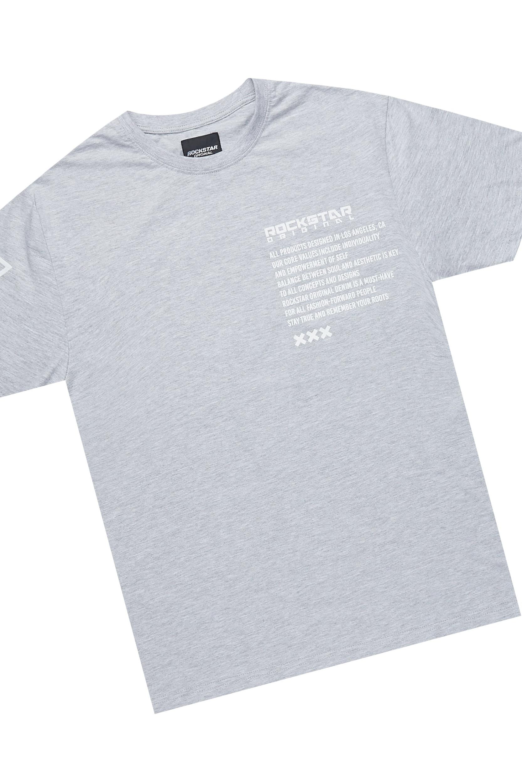 Jash Heather Grey Short Set Male Product Image