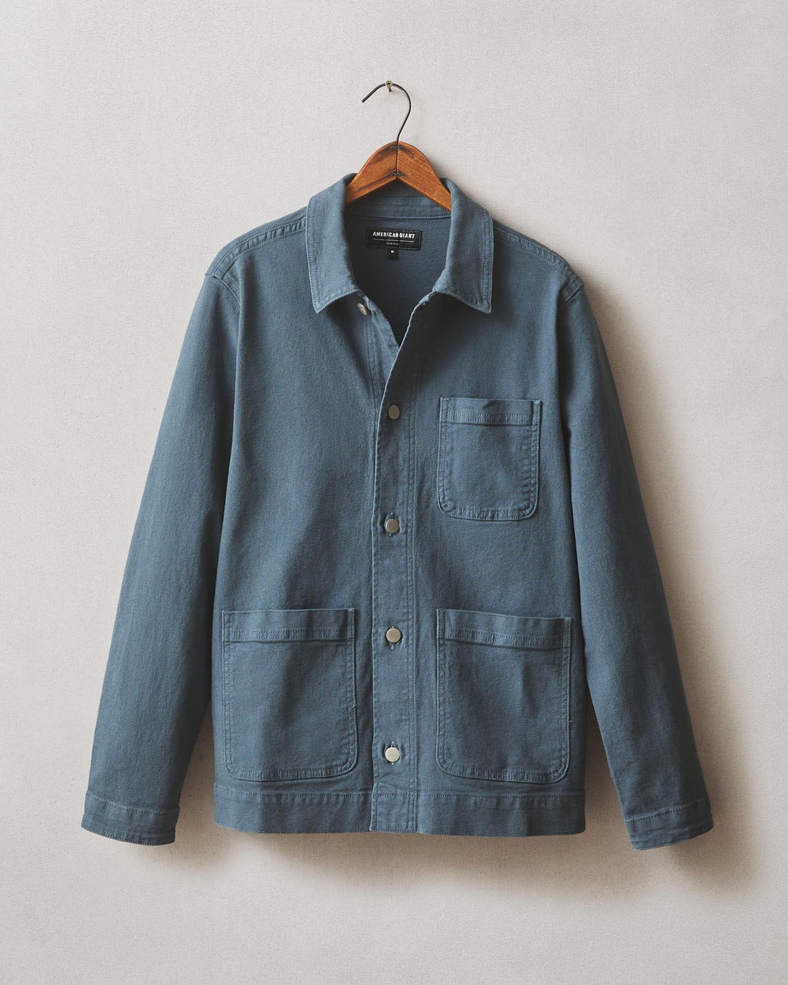 Unisex Roughneck Chore Jacket - Vintage Indigo Product Image
