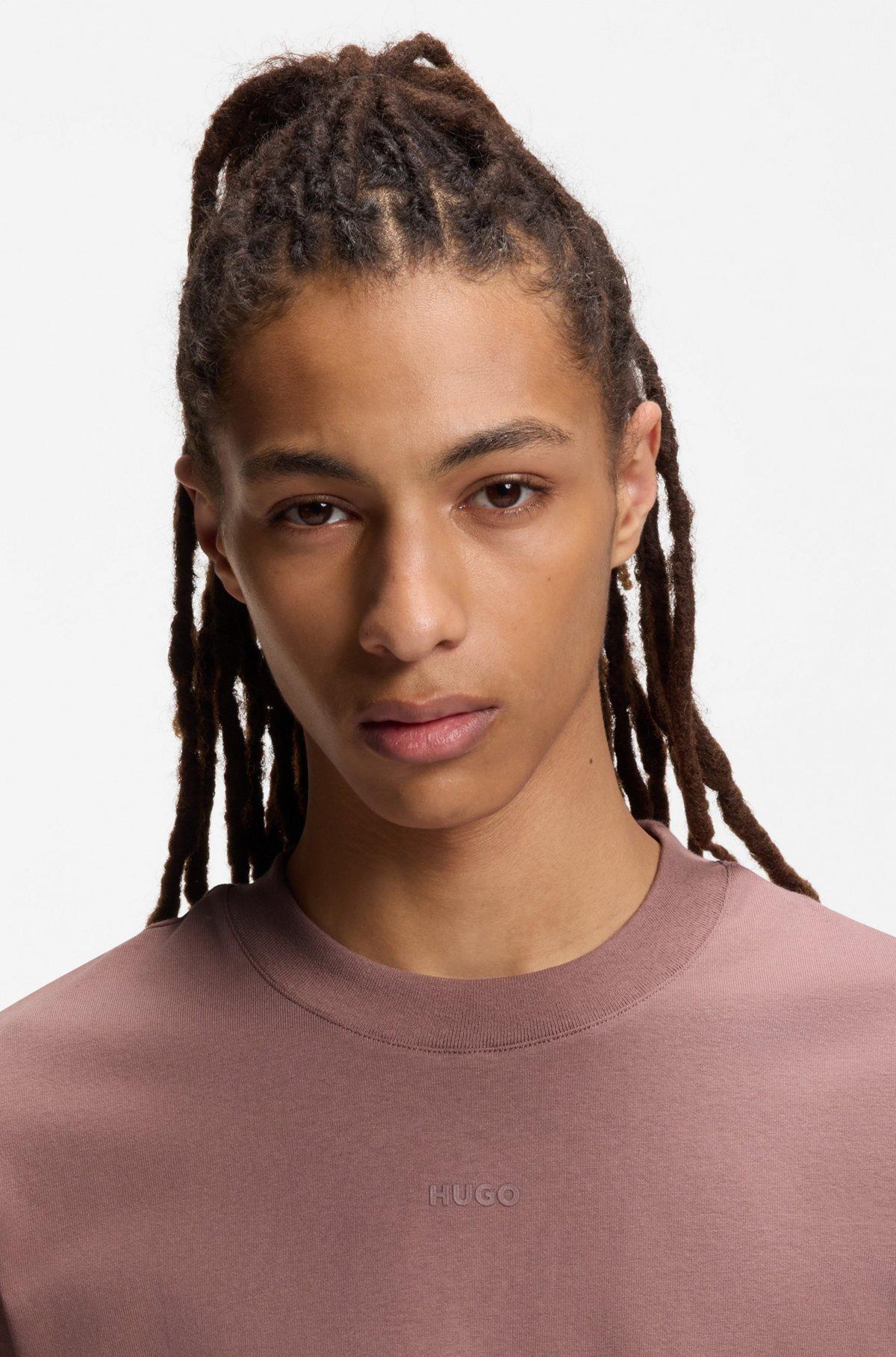 Logo-print T-shirt in cotton jersey Product Image