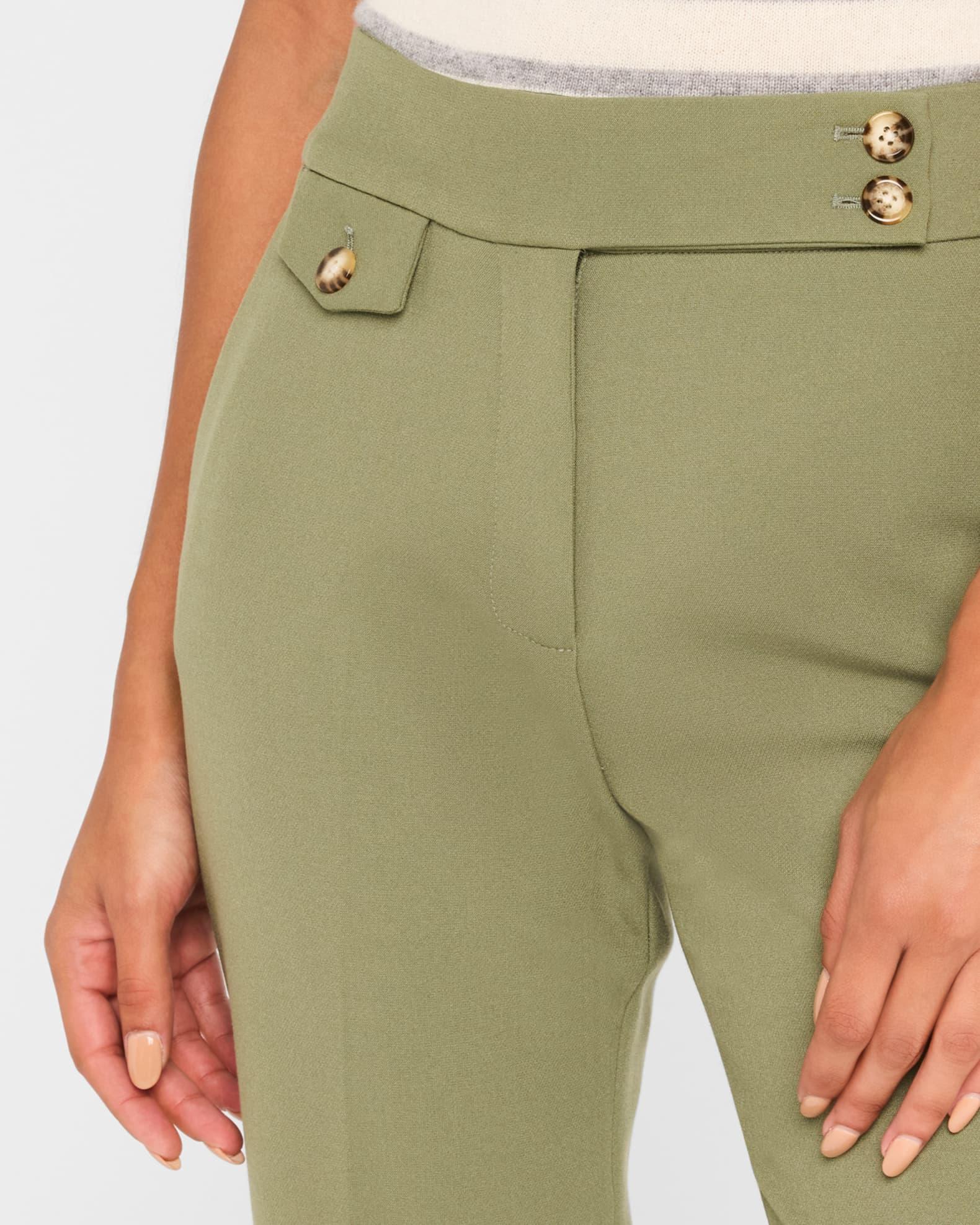 Renzo Straight Crop Pants Product Image