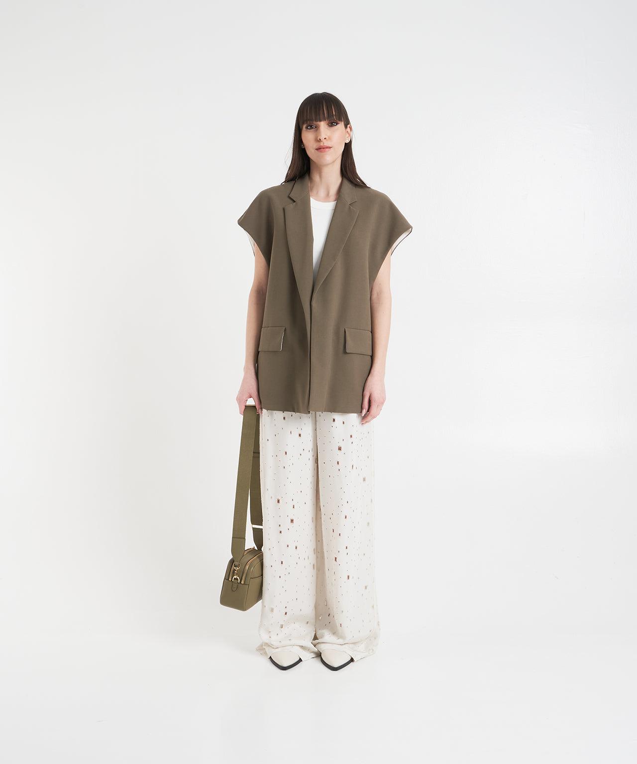 Oversize vest 'Emerald' Product Image