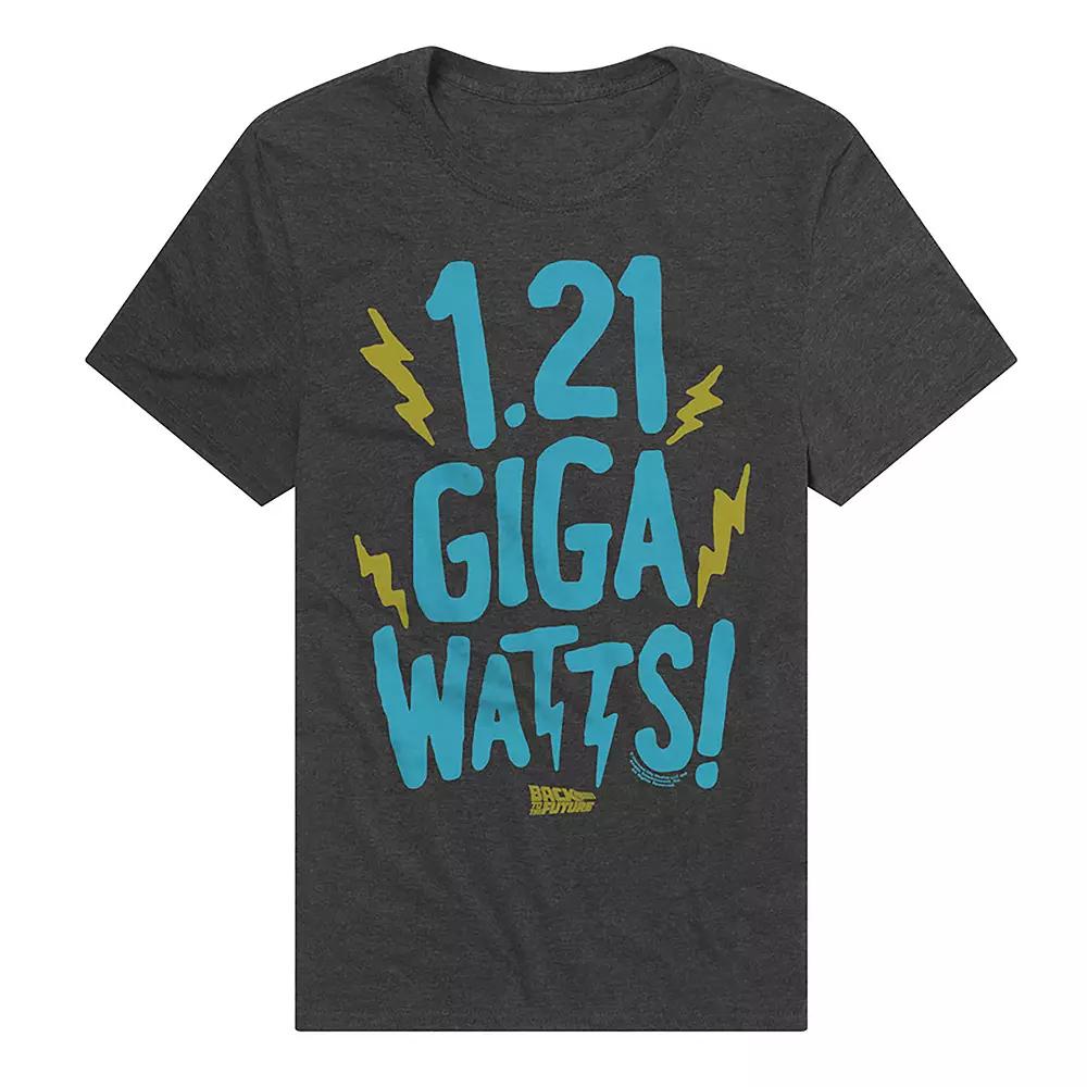 Men's Back To The Future 1.21 Giga Watts T-Shirt,  Product Image