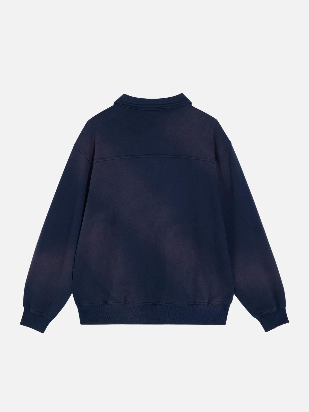 Aelfric Eden Rivets Pocket Polo Sweatshirt Product Image
