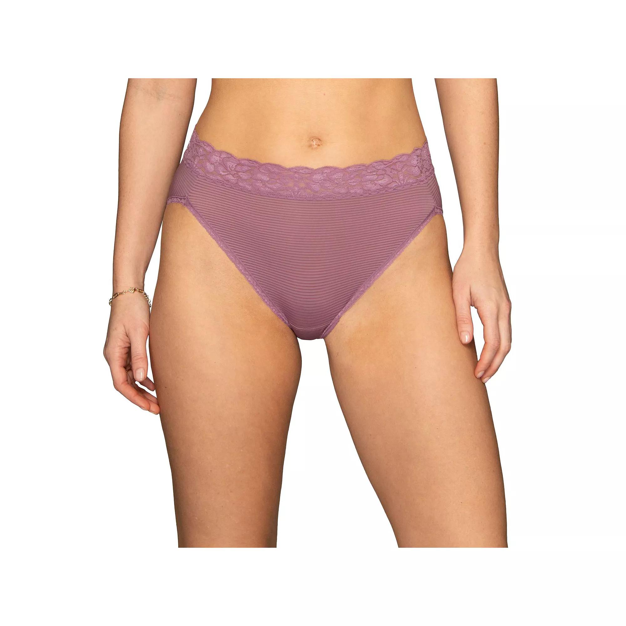 Women's Vanity Fair Lingerie® Flattering Lace Hi-Cut Panty 13280,  Product Image