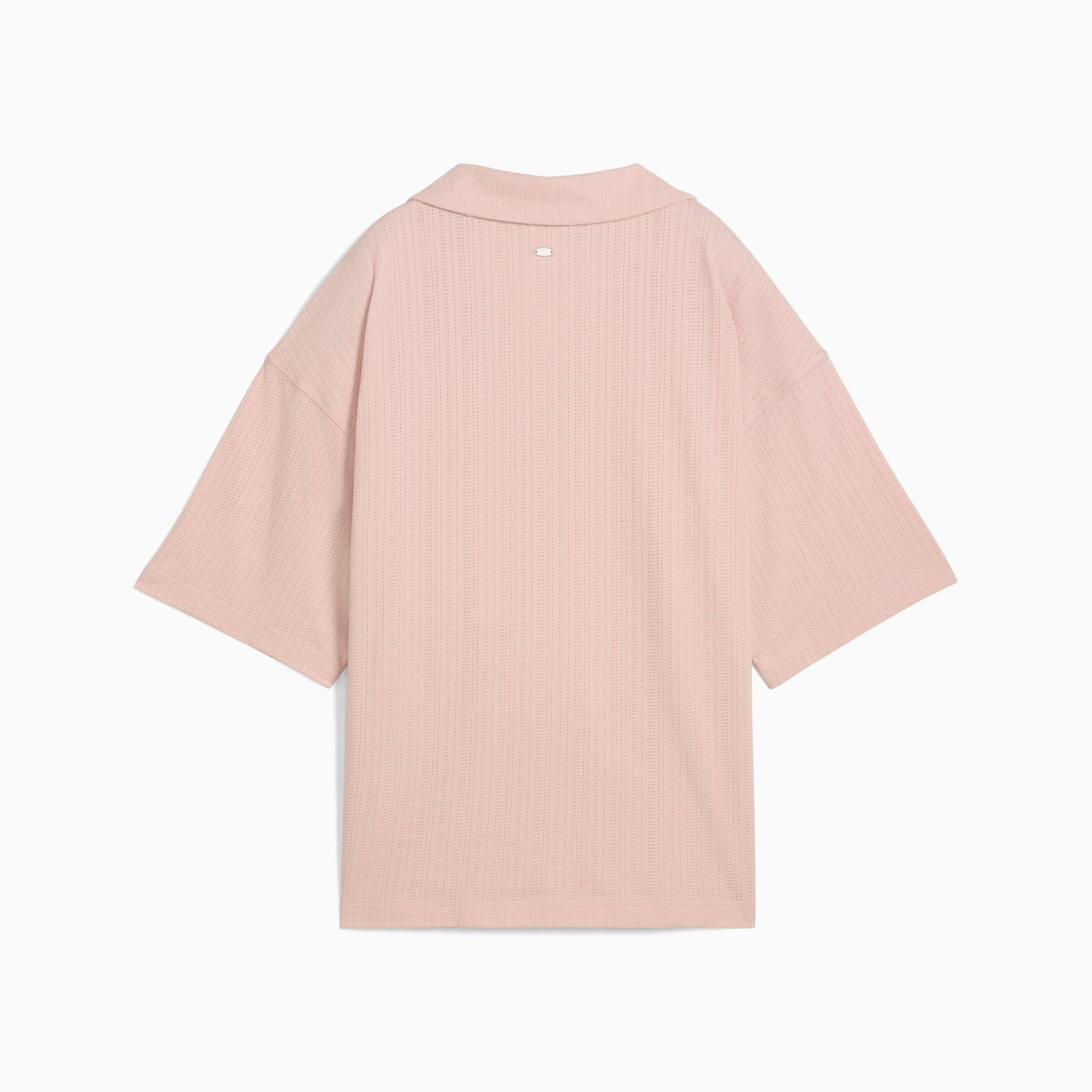 YONA Women's Oversized Polo Product Image