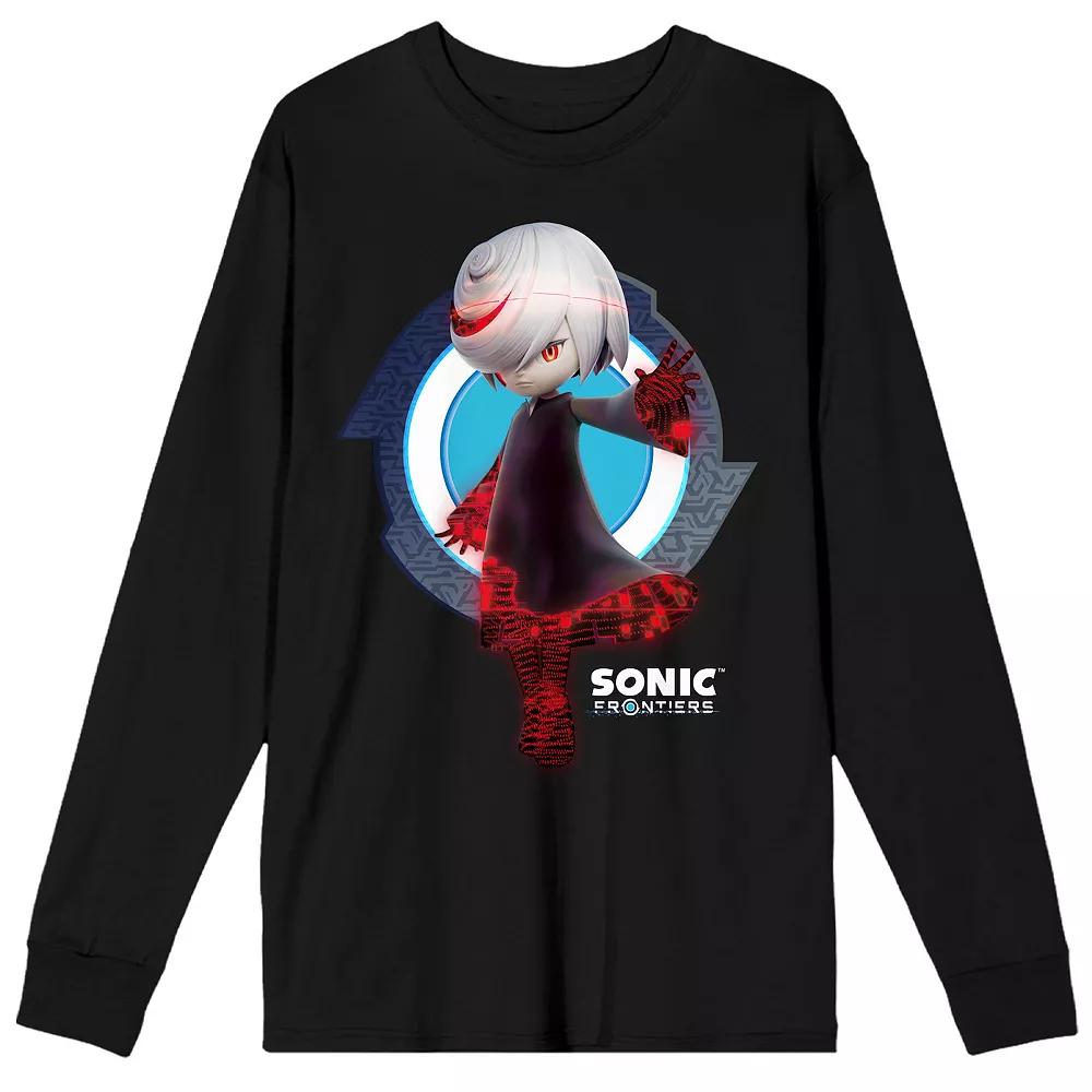 Men's Nintendo Sonic Frontiers Mysterious Graphic Tee, Size: Large, Black Product Image