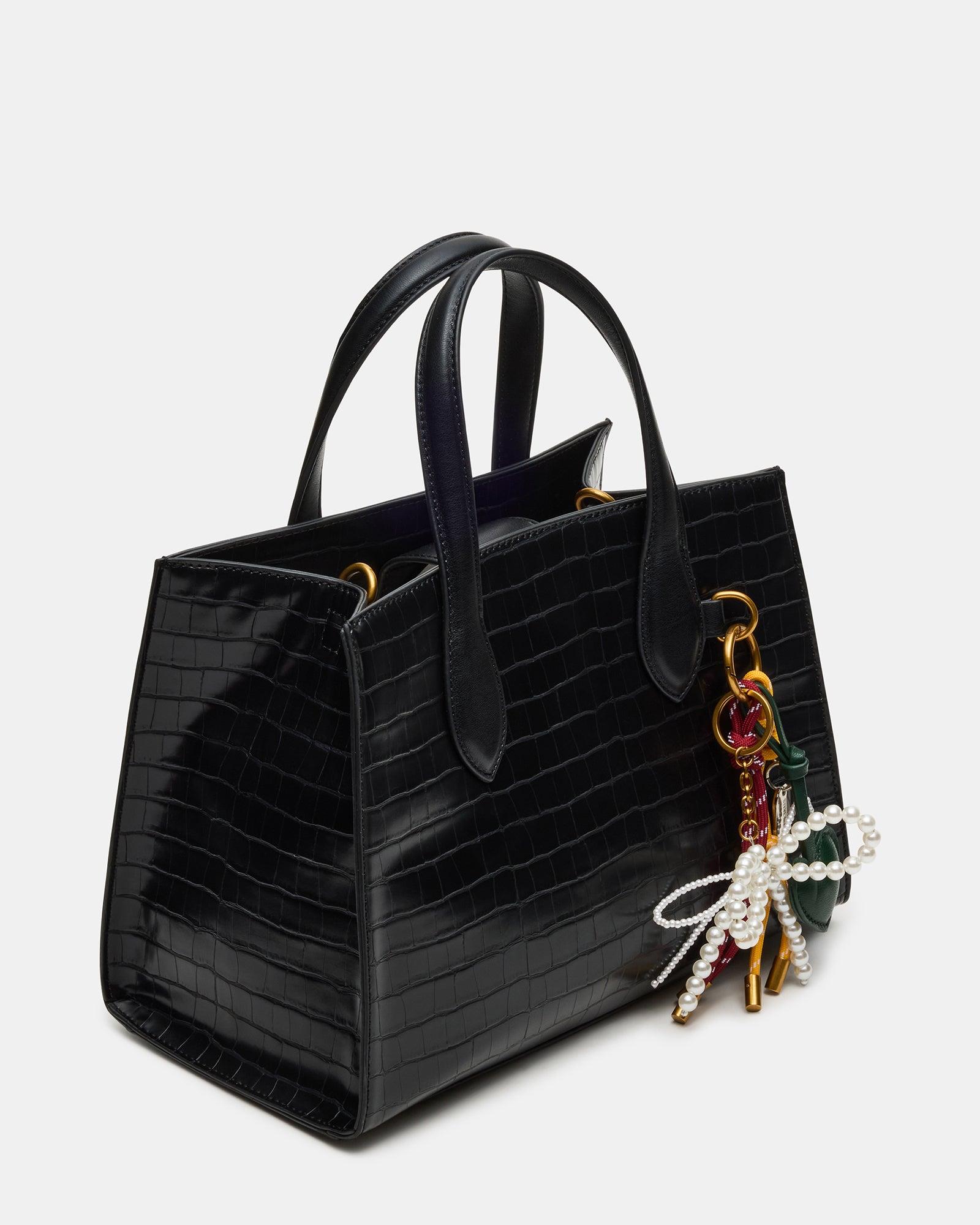 CALLEB BAG BLACK CROCODILE Female Product Image