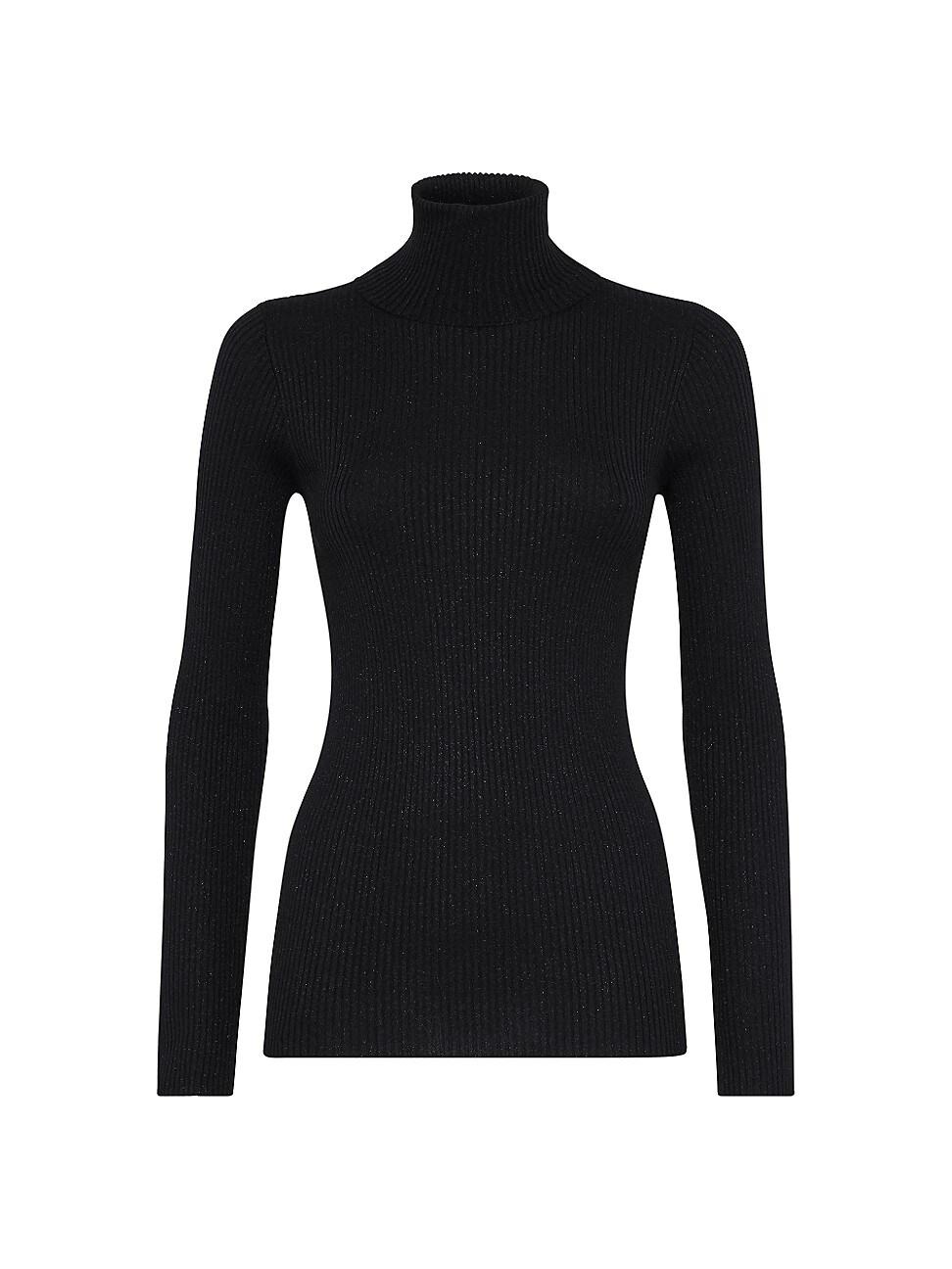 Womens Lightweight Turtleneck Sweater Product Image