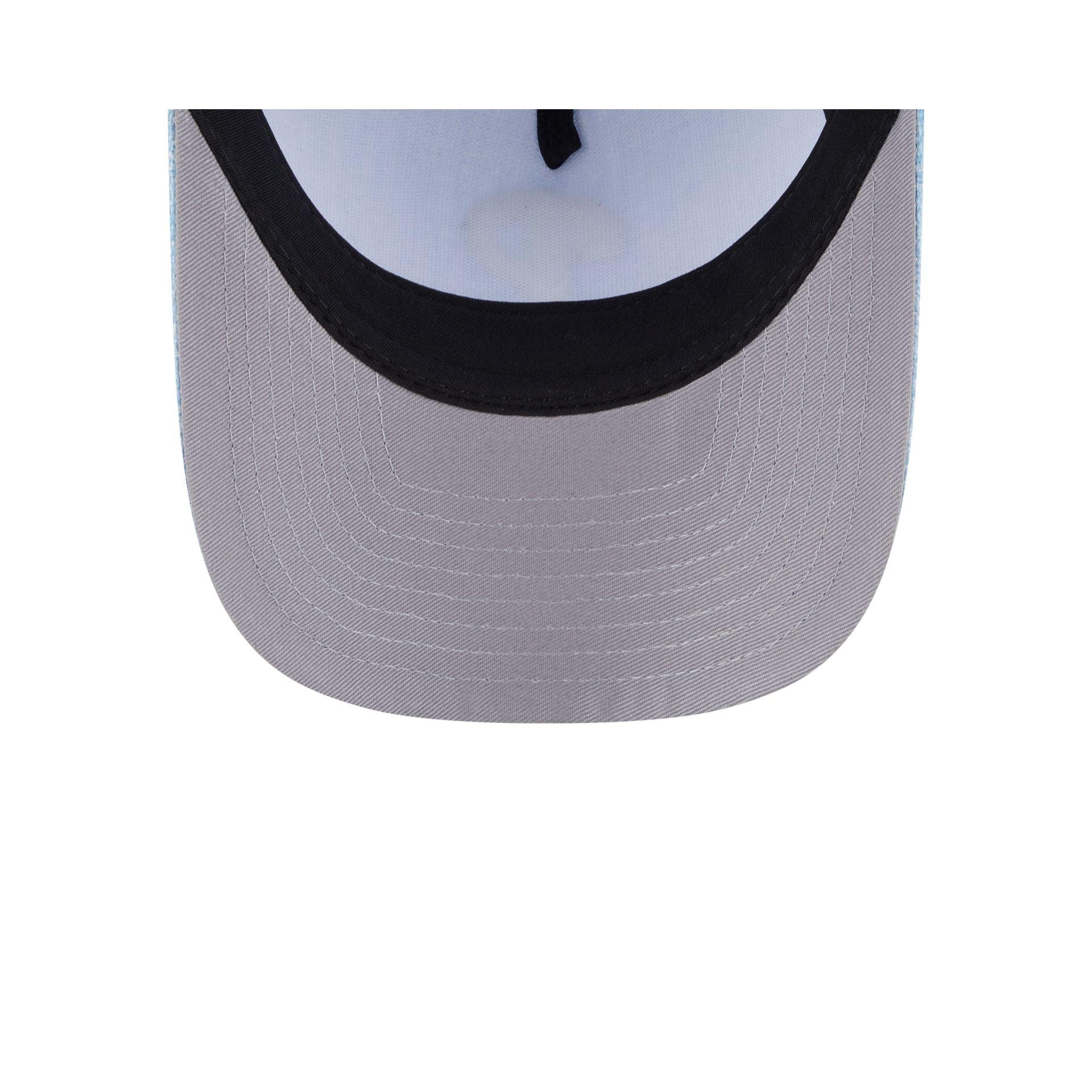 Philadelphia Phillies Cotton Weaver Blue 9FORTY M-Crown A-Frame Snapback Hat Male Product Image