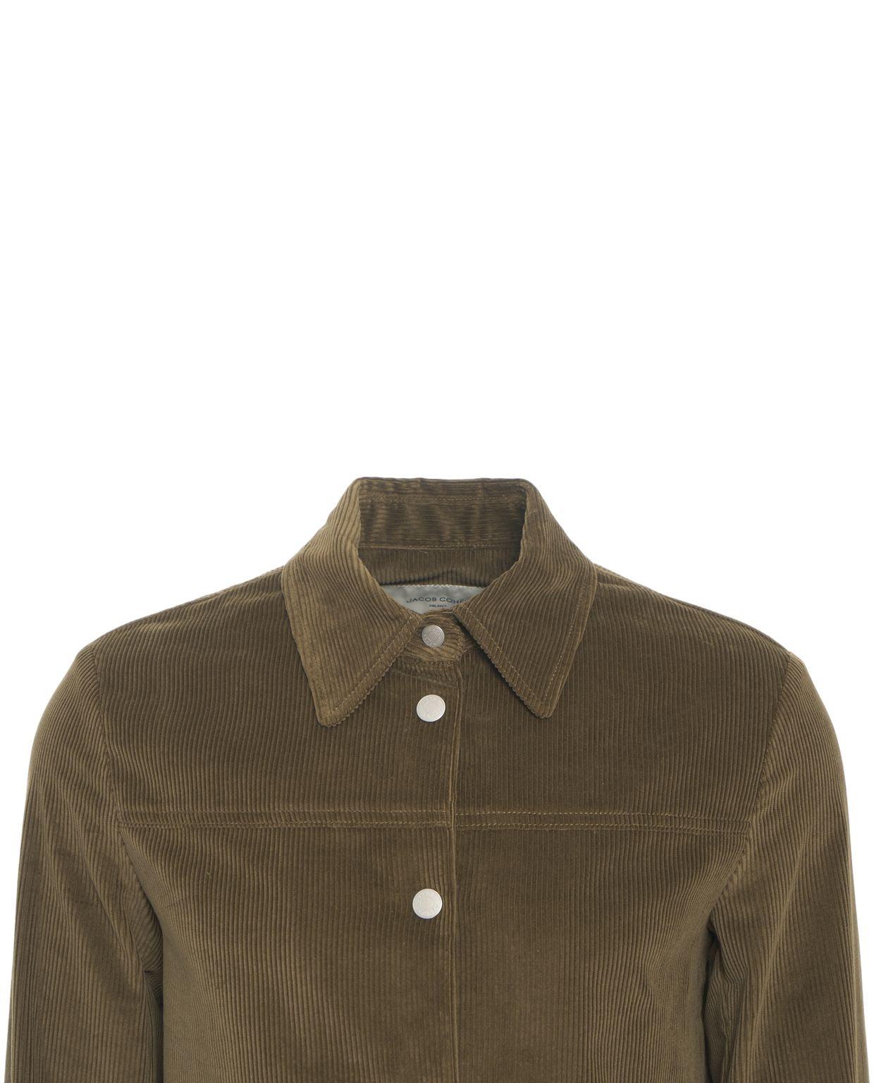 Shirt jacket in corduroy Product Image