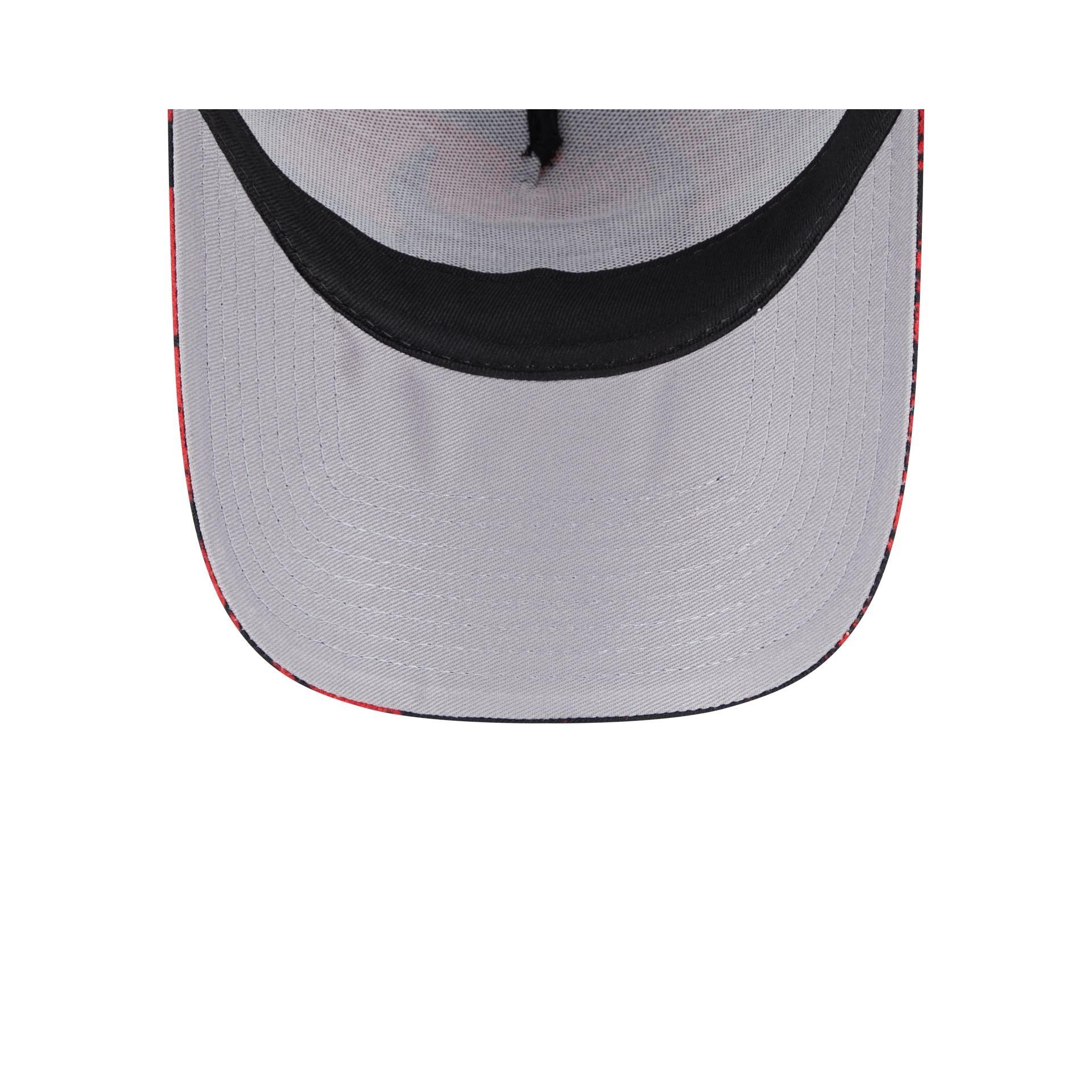 Chicago Bulls 2024 Tip-Off 9FORTY A-Frame Trucker Hat Male Product Image