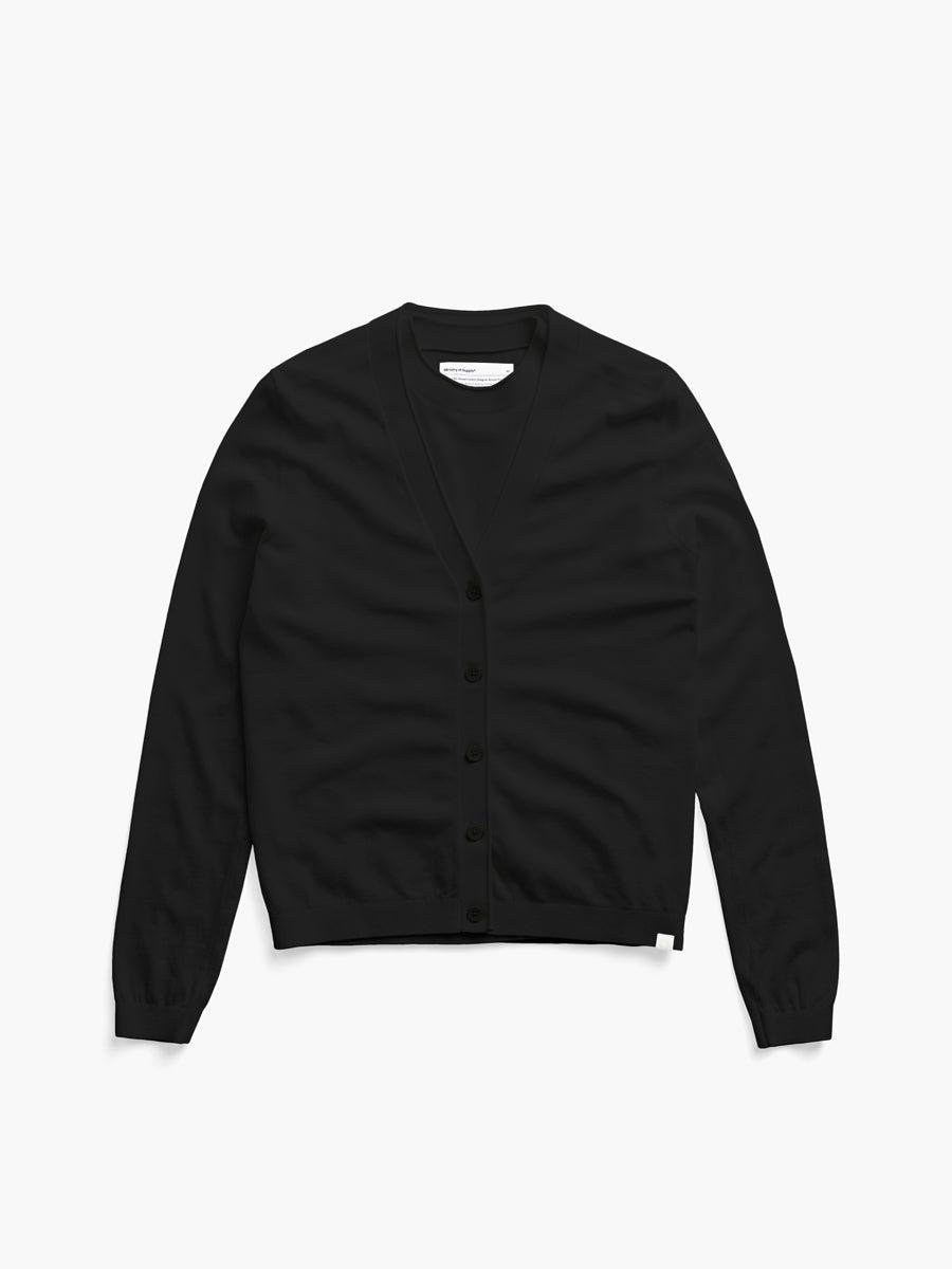 Women's Atlas Air Button-Front Cardigan - Black Female Product Image