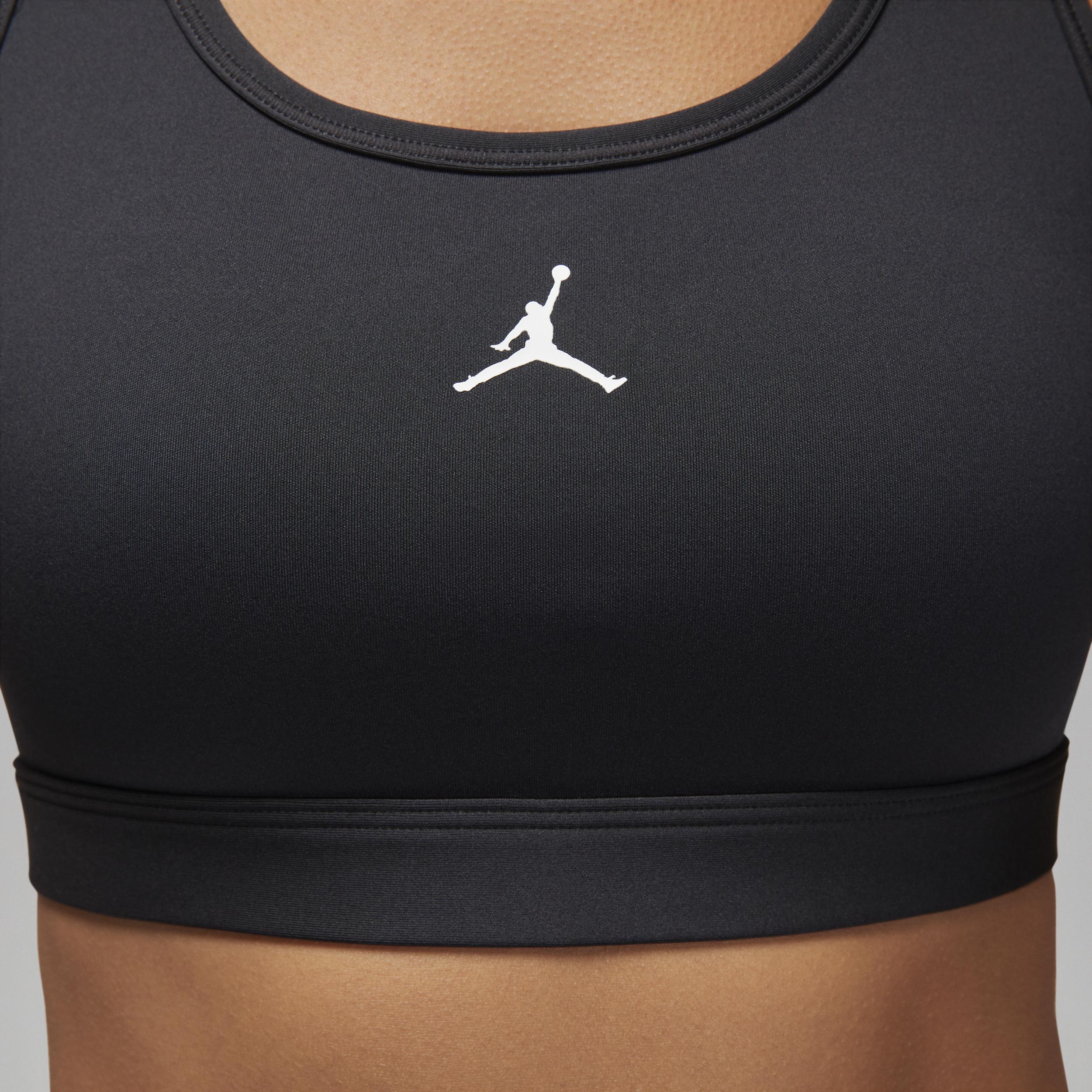 Jordan Womens Jordan Sport Jumpman Bra - Womens White/Black Product Image