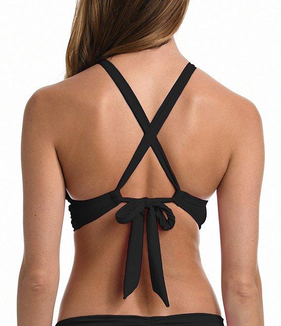 La Blanca Island Goddess Shirred Banded Hipster Swim Bottom Product Image