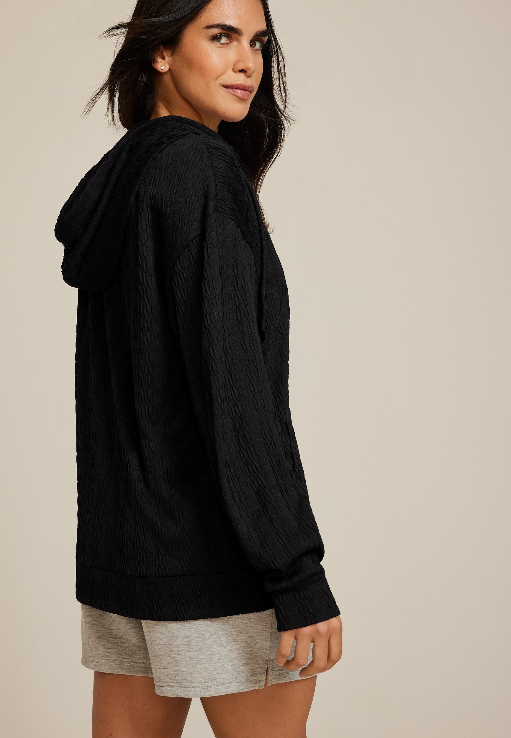 Cable Zip Up Hoodie Product Image