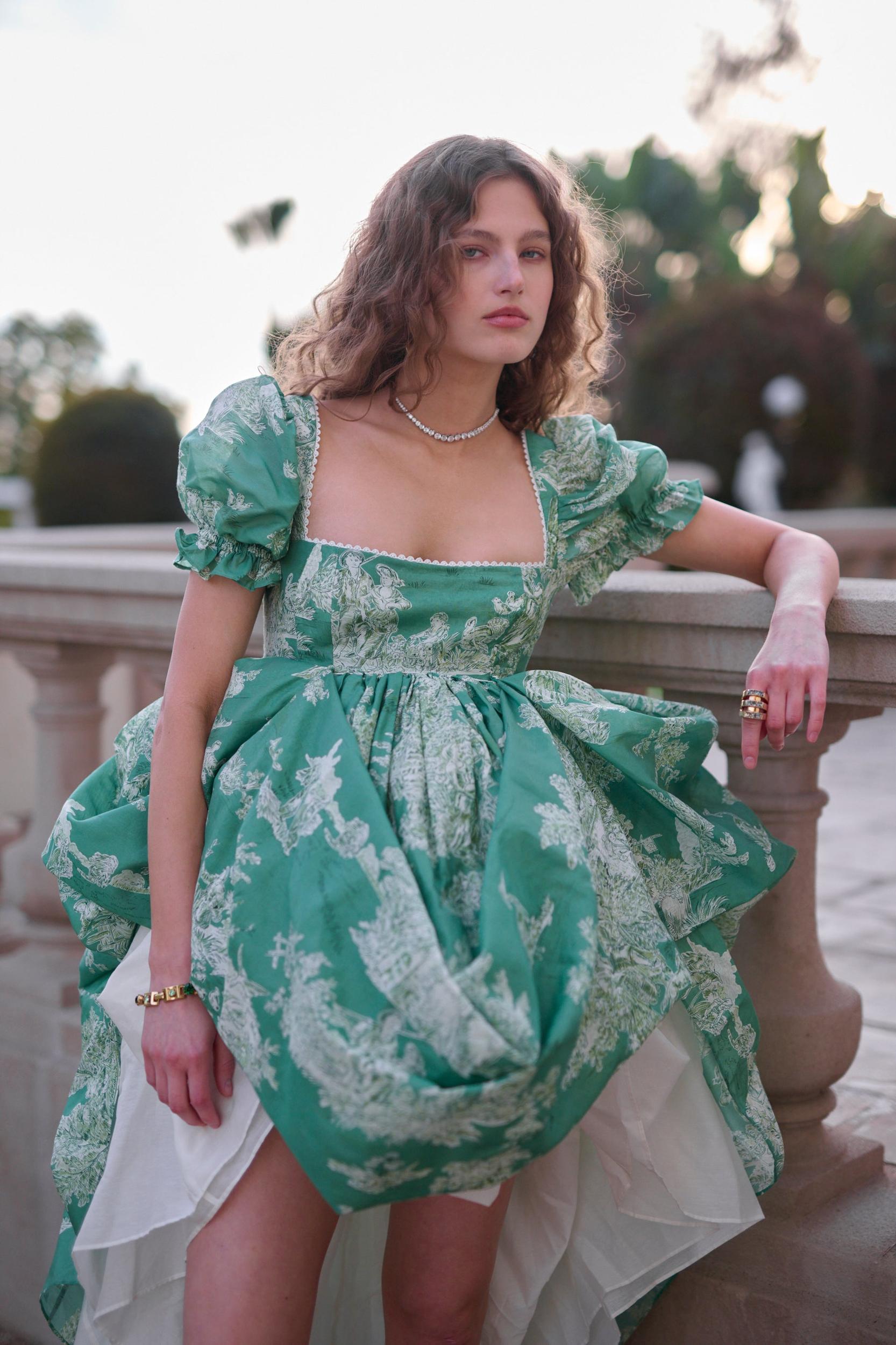 The Cedar Toile Love Story Dress Product Image