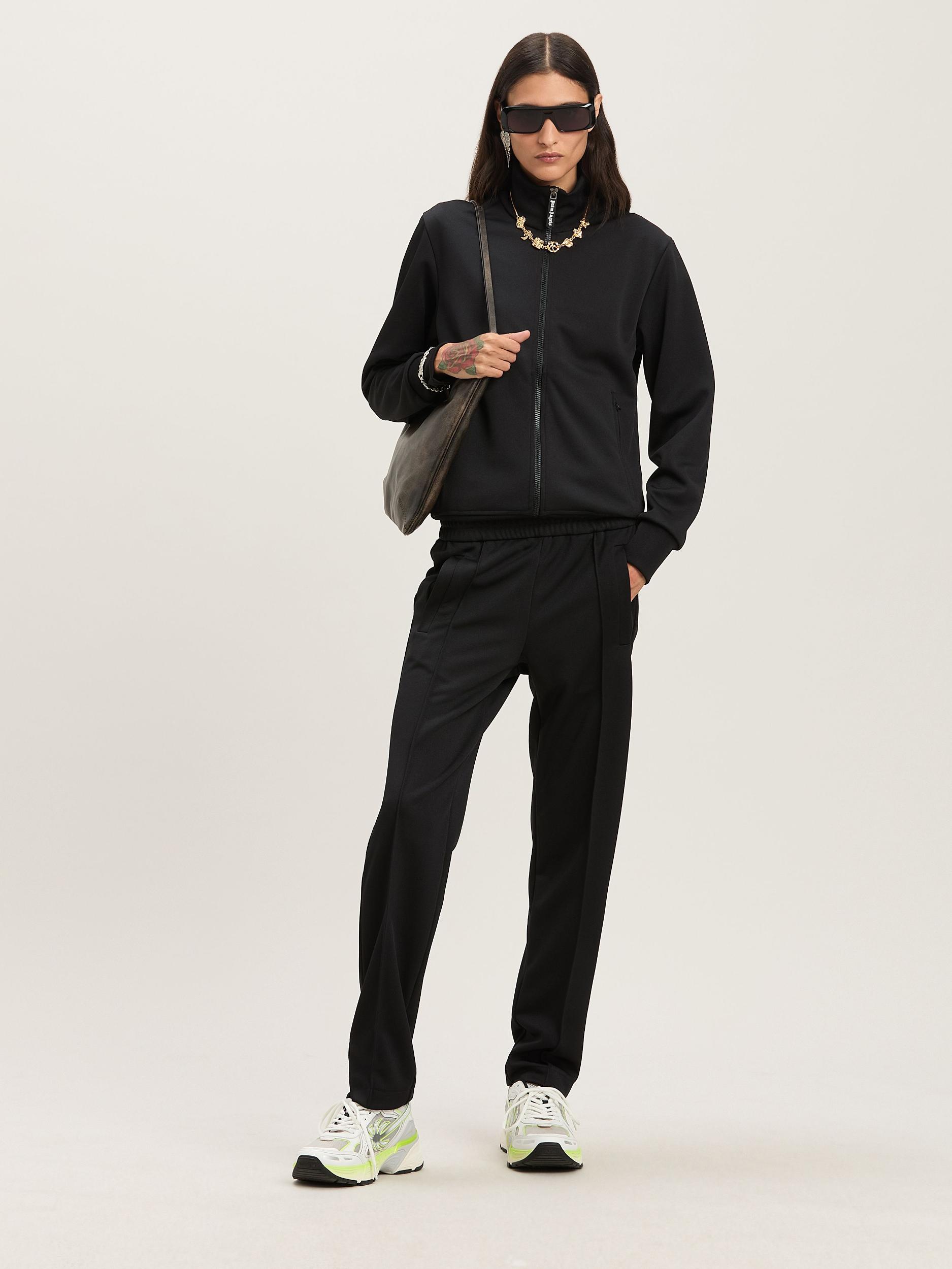 BACK CURVED LOGO TRACK PANTS BLACK - OFF Product Image