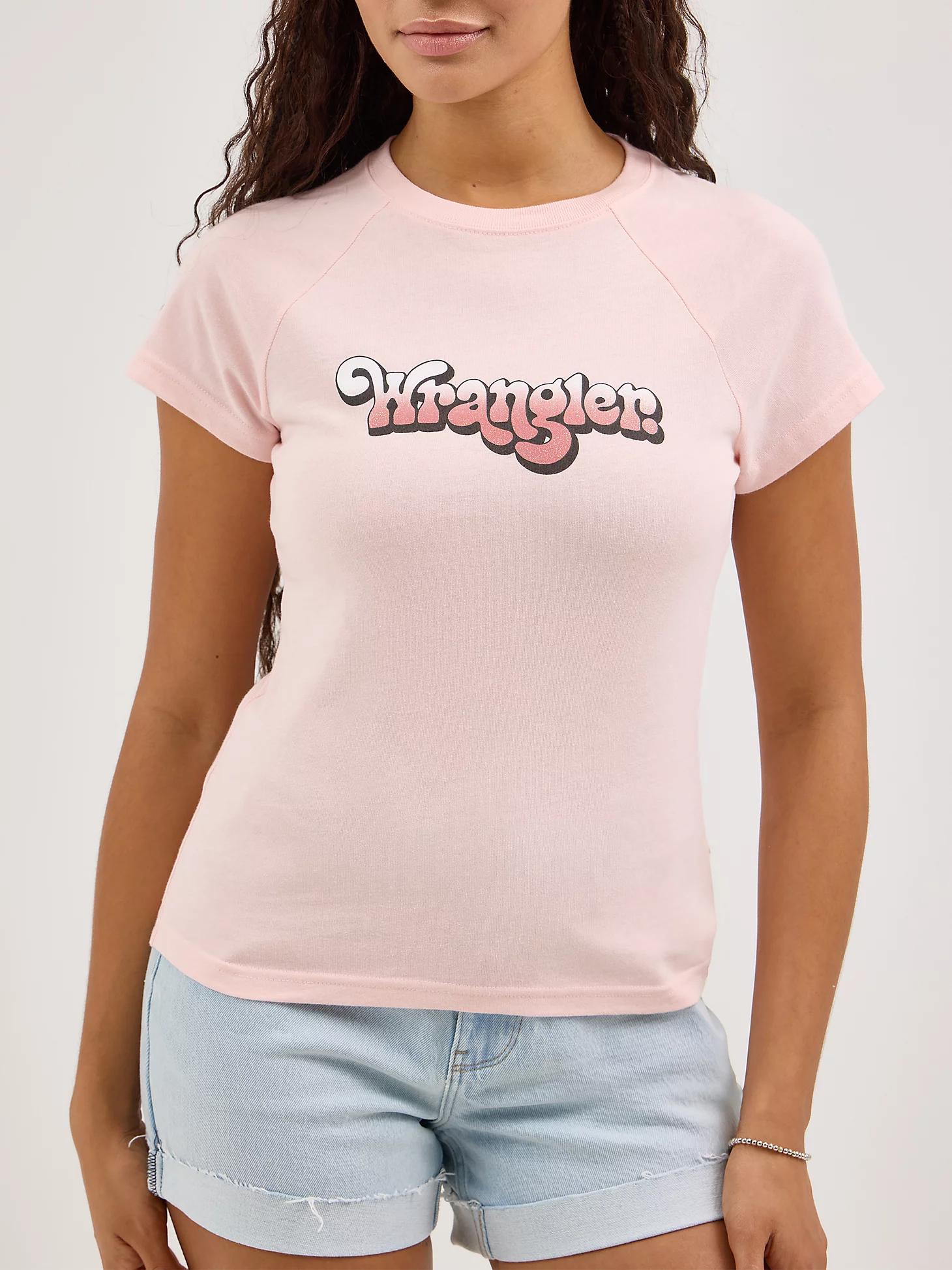 Women's Shrunken Raglan Graphic Tee | Women's TOPS | Wrangler® Product Image
