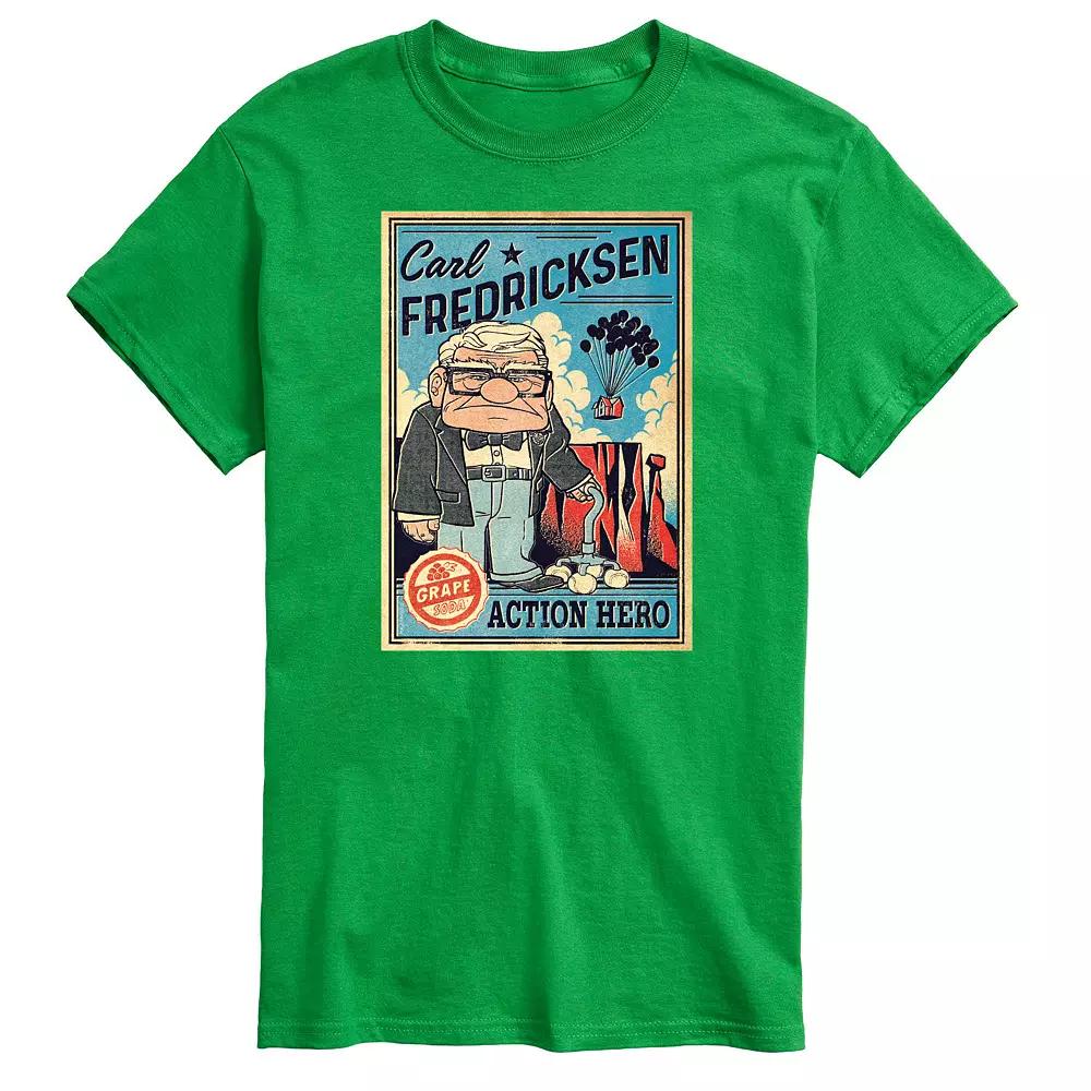 Disney / Pixar's UP Big & Tall Carl Graphic Tee, Men's,  Product Image