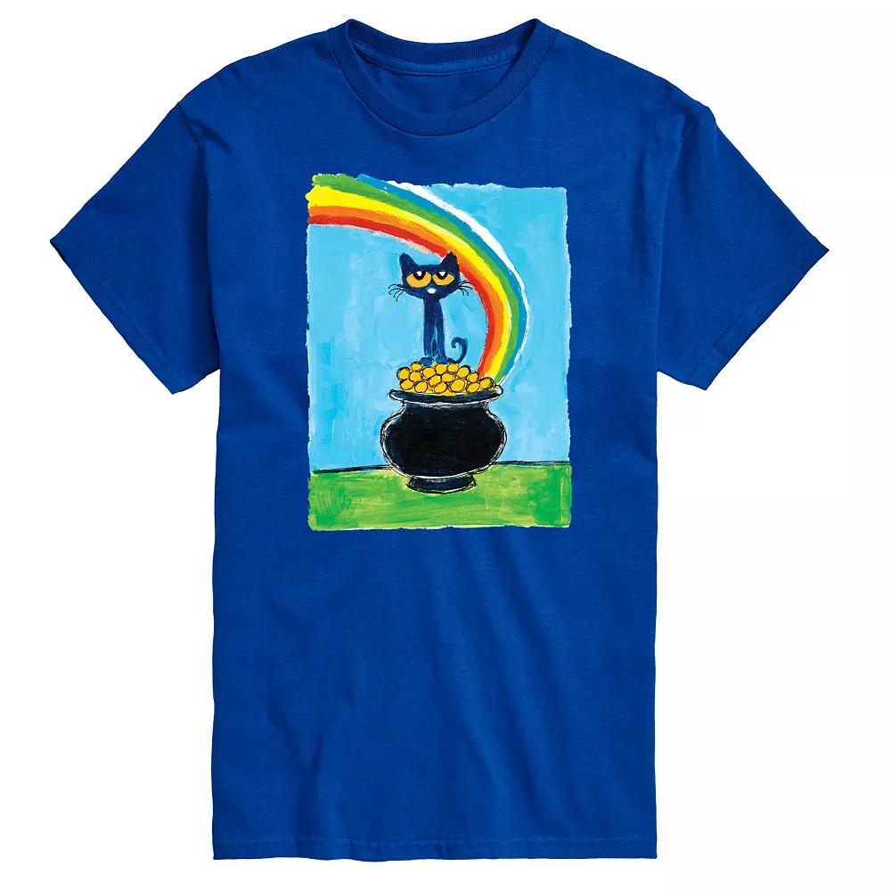 Big & Tall Pete The Cat Pot Of Gold Tee, Men's,  Product Image