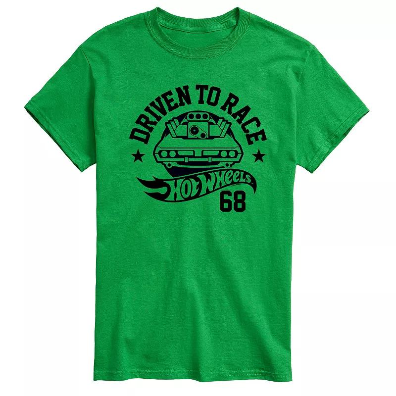 Men's Hot Wheels Driven To Race Graphic Tee,  Product Image