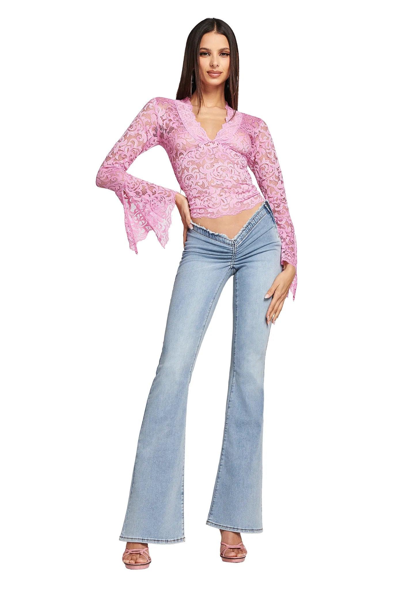 GEMMA TOP - PINK Product Image
