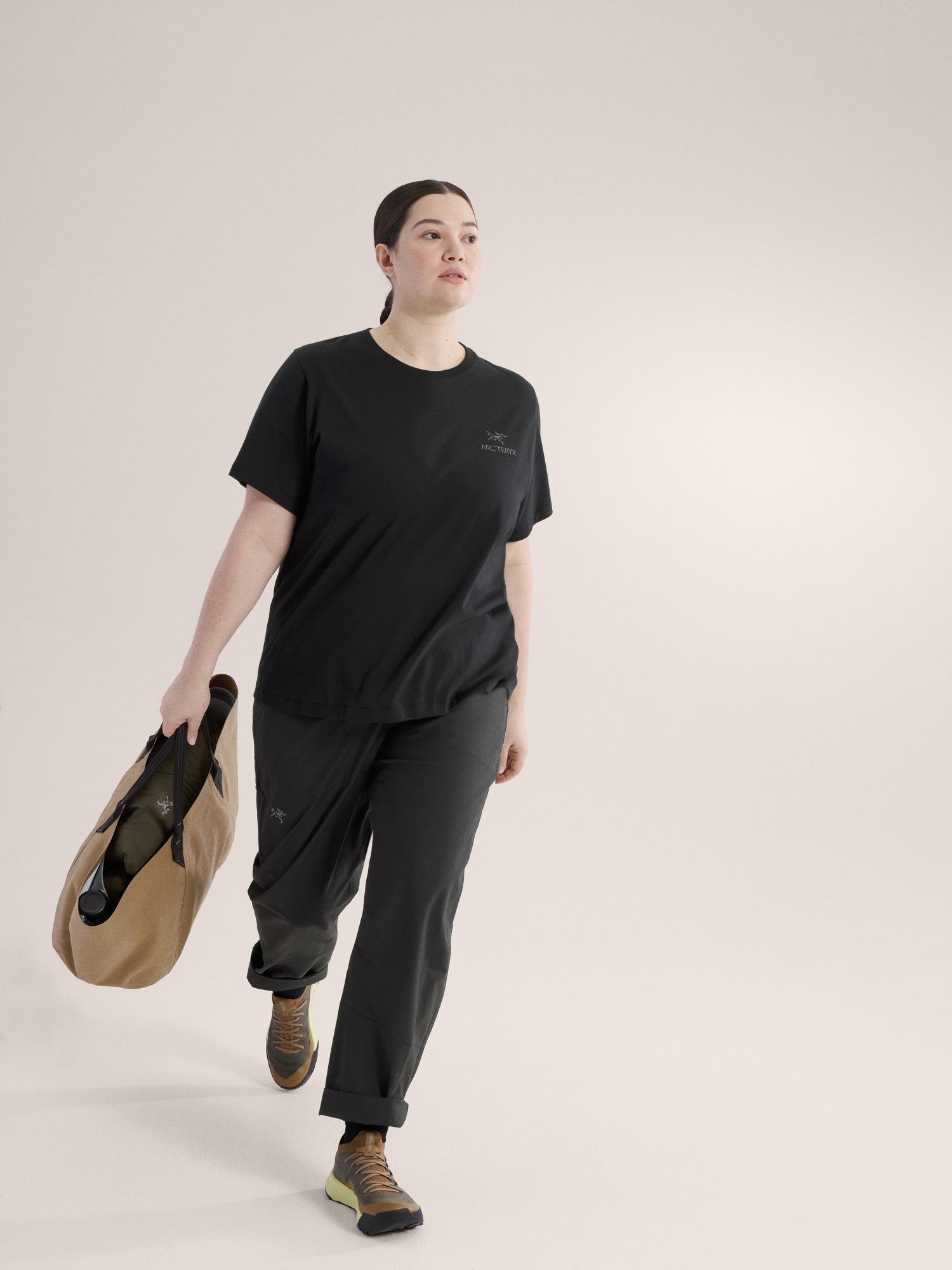 Kragg SL Cotton Emblem Crew Shirt SS Women's Product Image