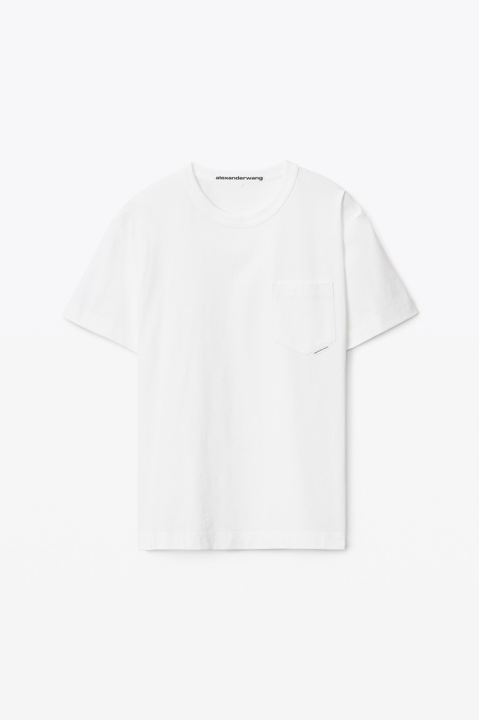 Unisex Pocket Tee In High Twist Jersey Product Image