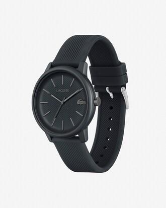 Lacoste.12.12 Move 3 Hands Watch Black Silicone Product Image