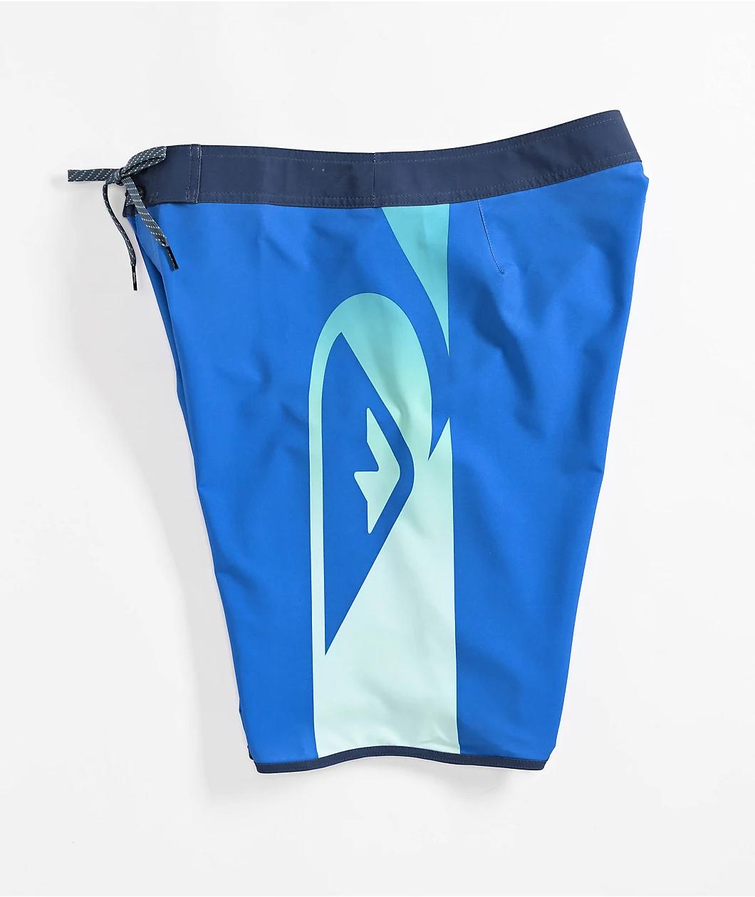 Quiksilver Surfsilk Holmes Nebulas Blue Board Shorts Product Image