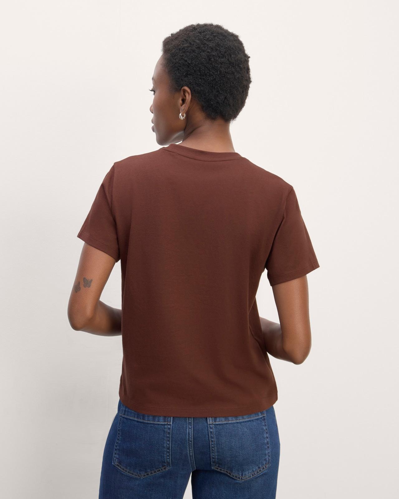 Womens Box-Cut T-Shirt in Essential Cotton by Everlane Product Image