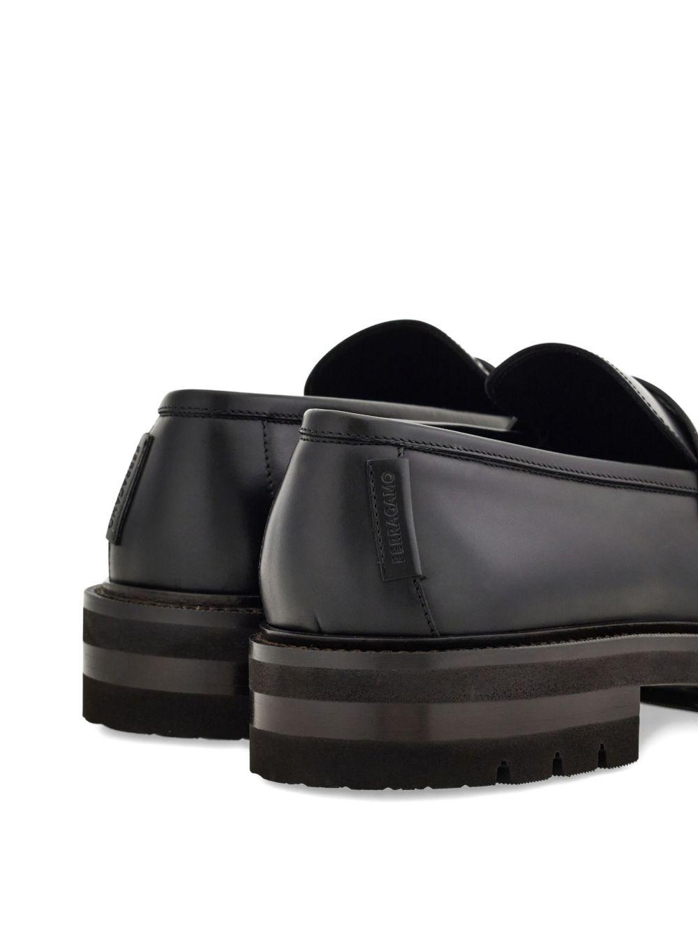 saddle-strap penny loafers Product Image