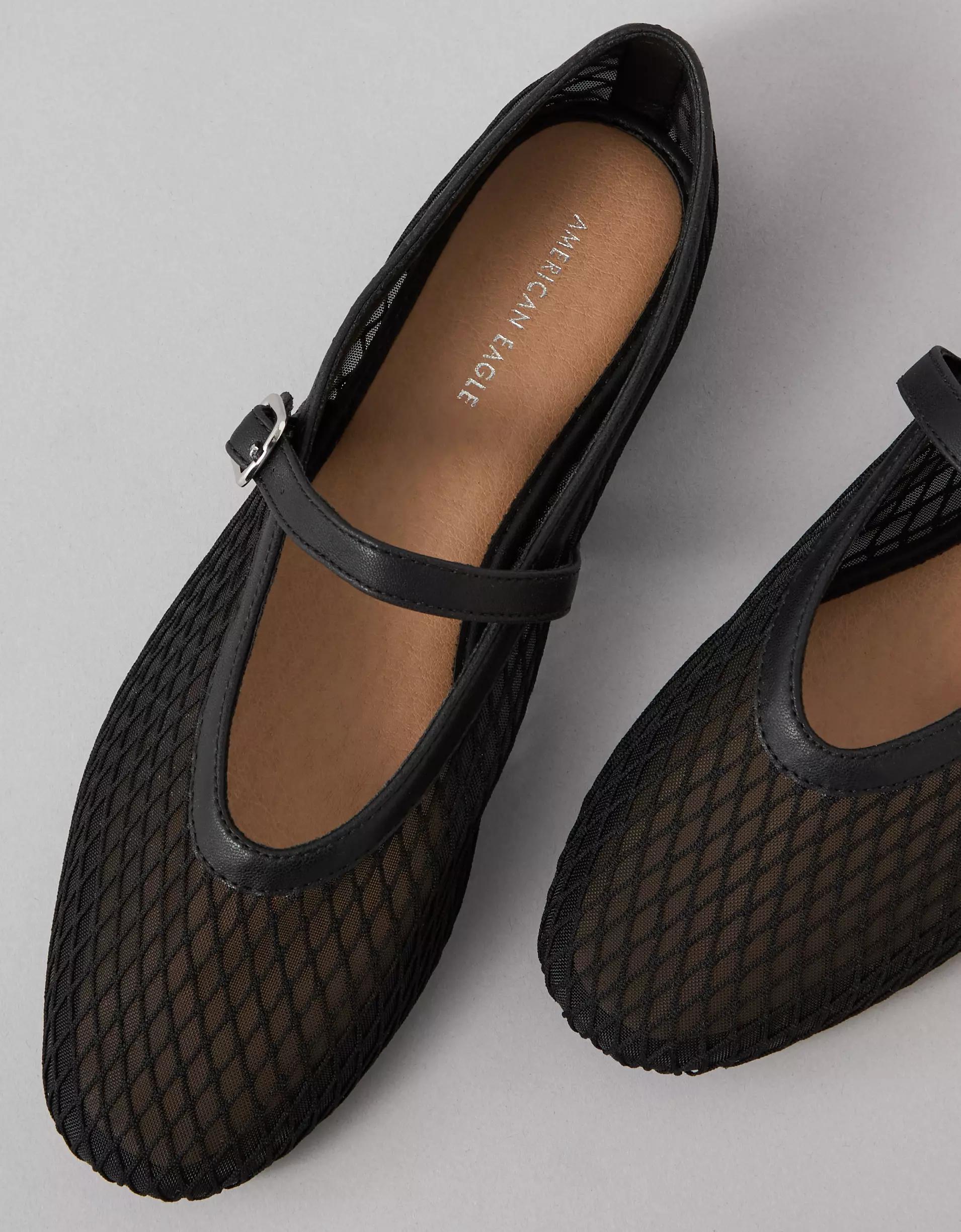 AE Mesh Mary Jane Flats Product Image