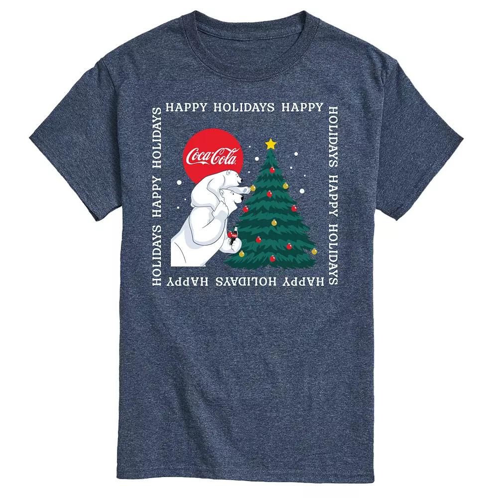 Men's CocaCola Happy Holidays Bears Tee,  Product Image