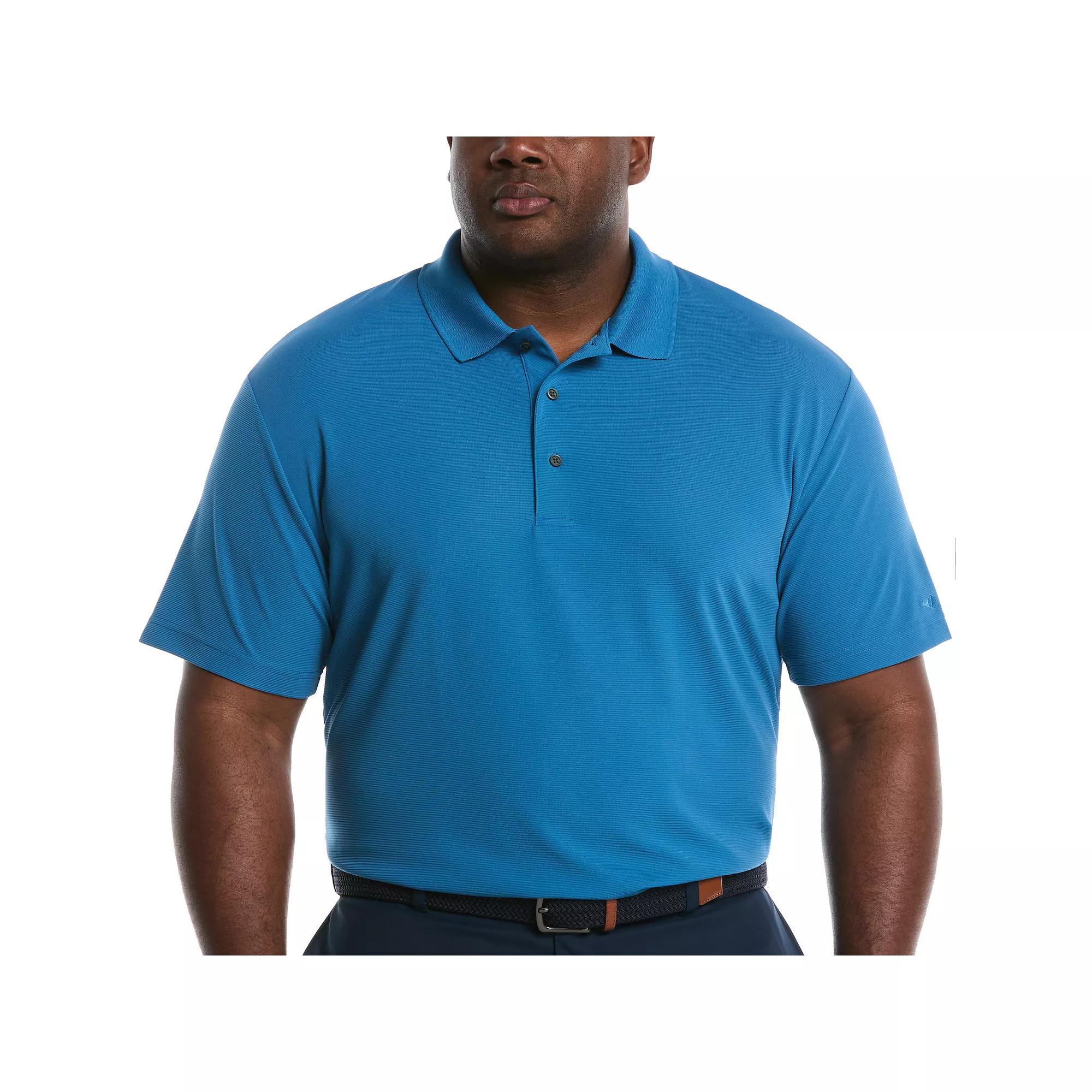 Big & Tall Grand Slam Short Sleeve Classic-Fit Solid Golf Polo, Men's, Size: XL Tall, Vallarta Blue Product Image