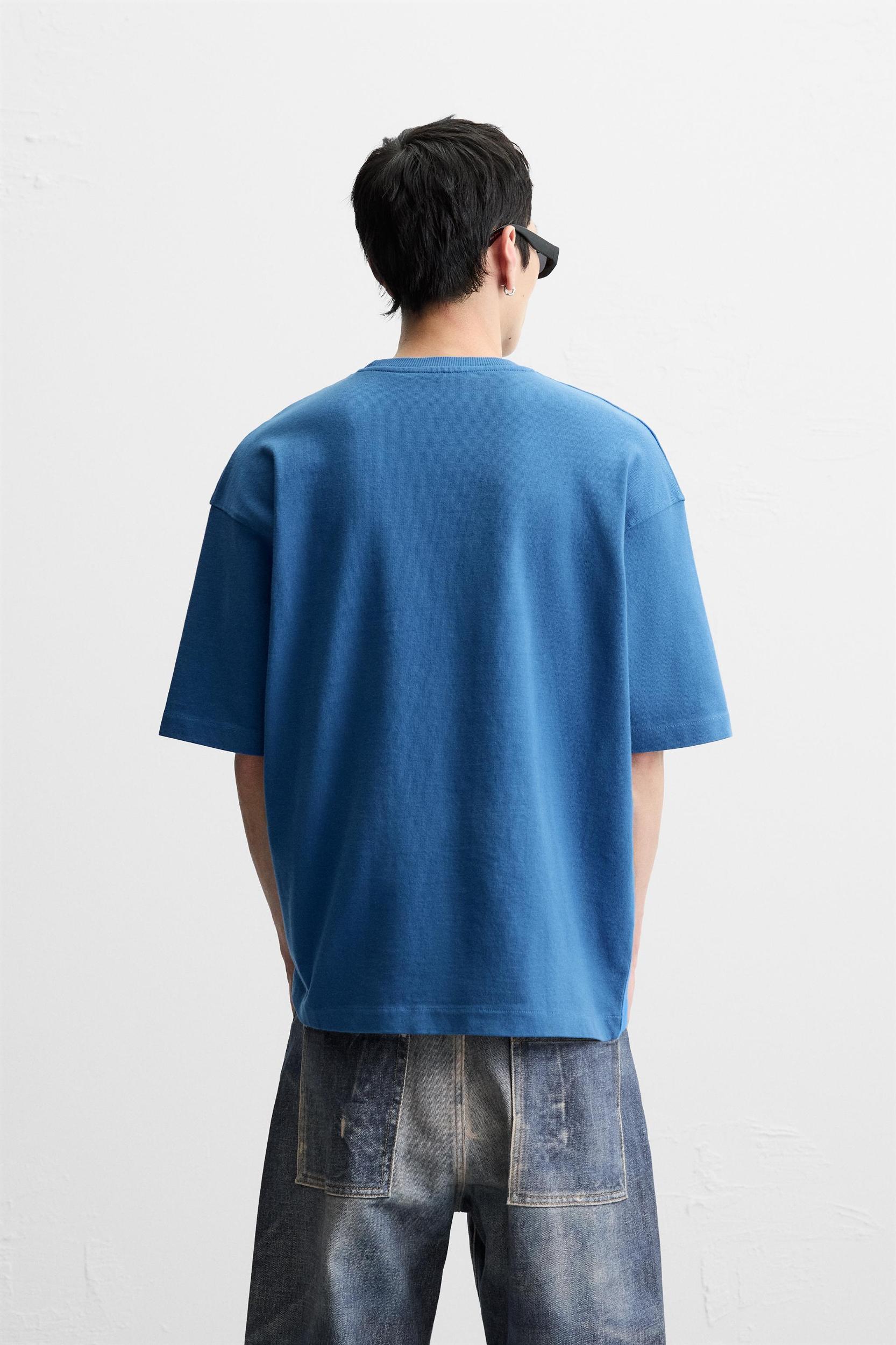 RELAXED FIT SPRAY WASH T-SHIRT Product Image