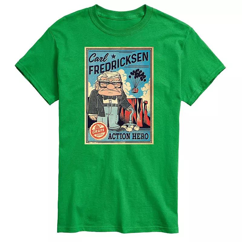 Disney / Pixar's UP Big & Tall Carl Graphic Tee, Men's,  Product Image