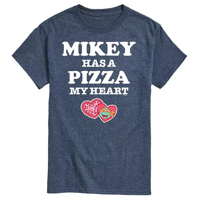 Men's TMNT Pizza My Heart Mikey Tee,  Product Image