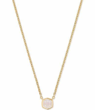Kendra Scott Davie Pave 14K Gold Short Pendant Necklace Product Image