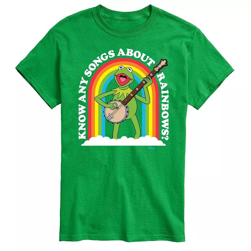 Disney's Men's The Muppets Songs About Rainbows Tee,  Product Image