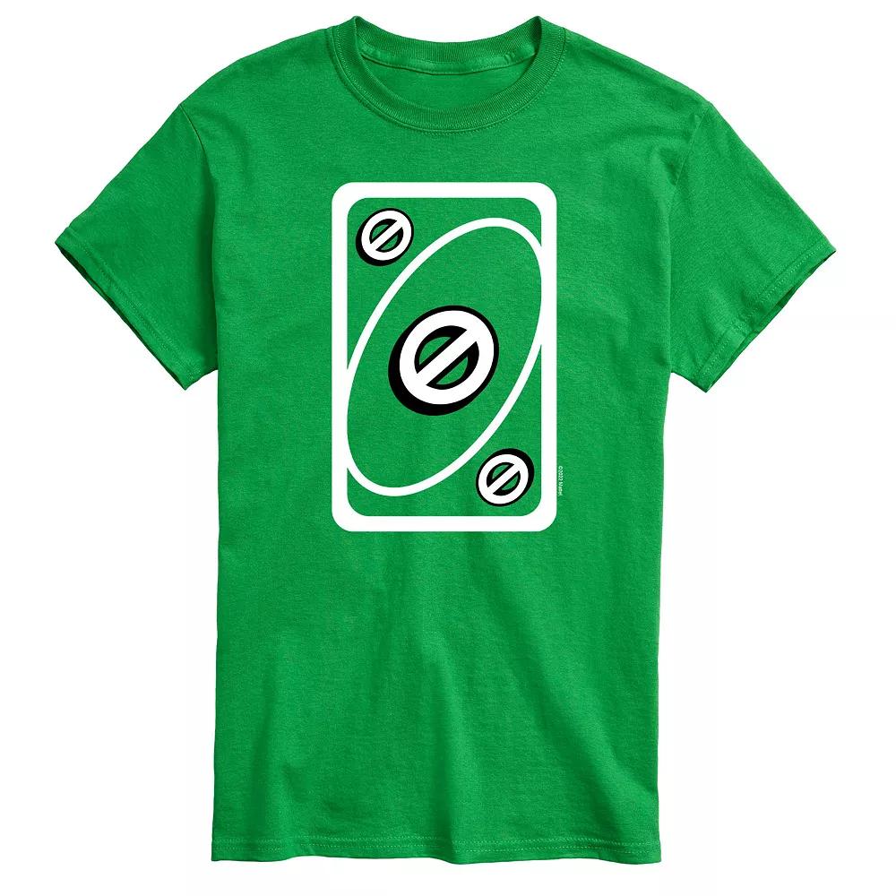 Big & Tall UNO Green Skip Tee, Men's,  Product Image