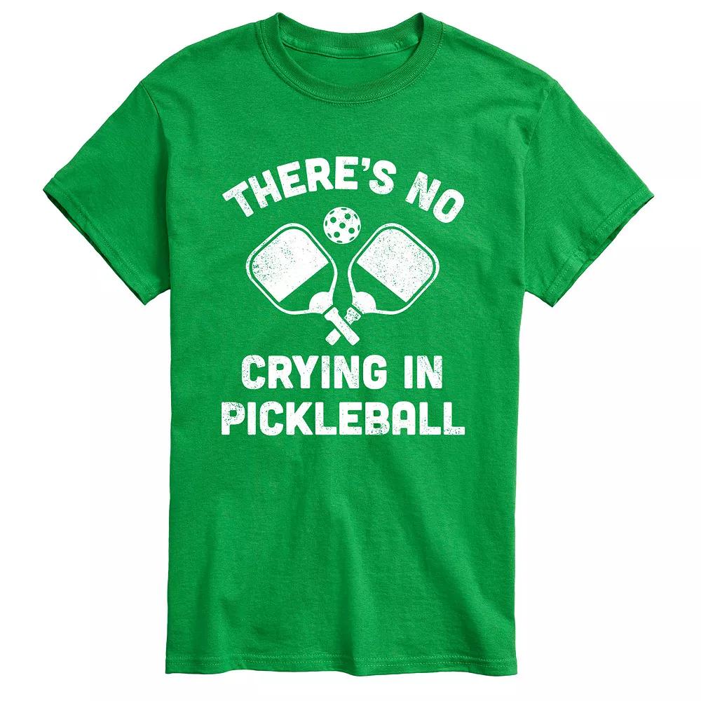 Men's No Crying Pickleball Tee,  Product Image